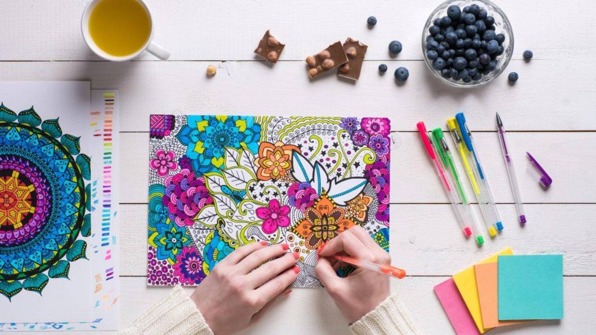 5 วิธีฝึกความอดทนด้วยการระบายสีอย่างมีสติ