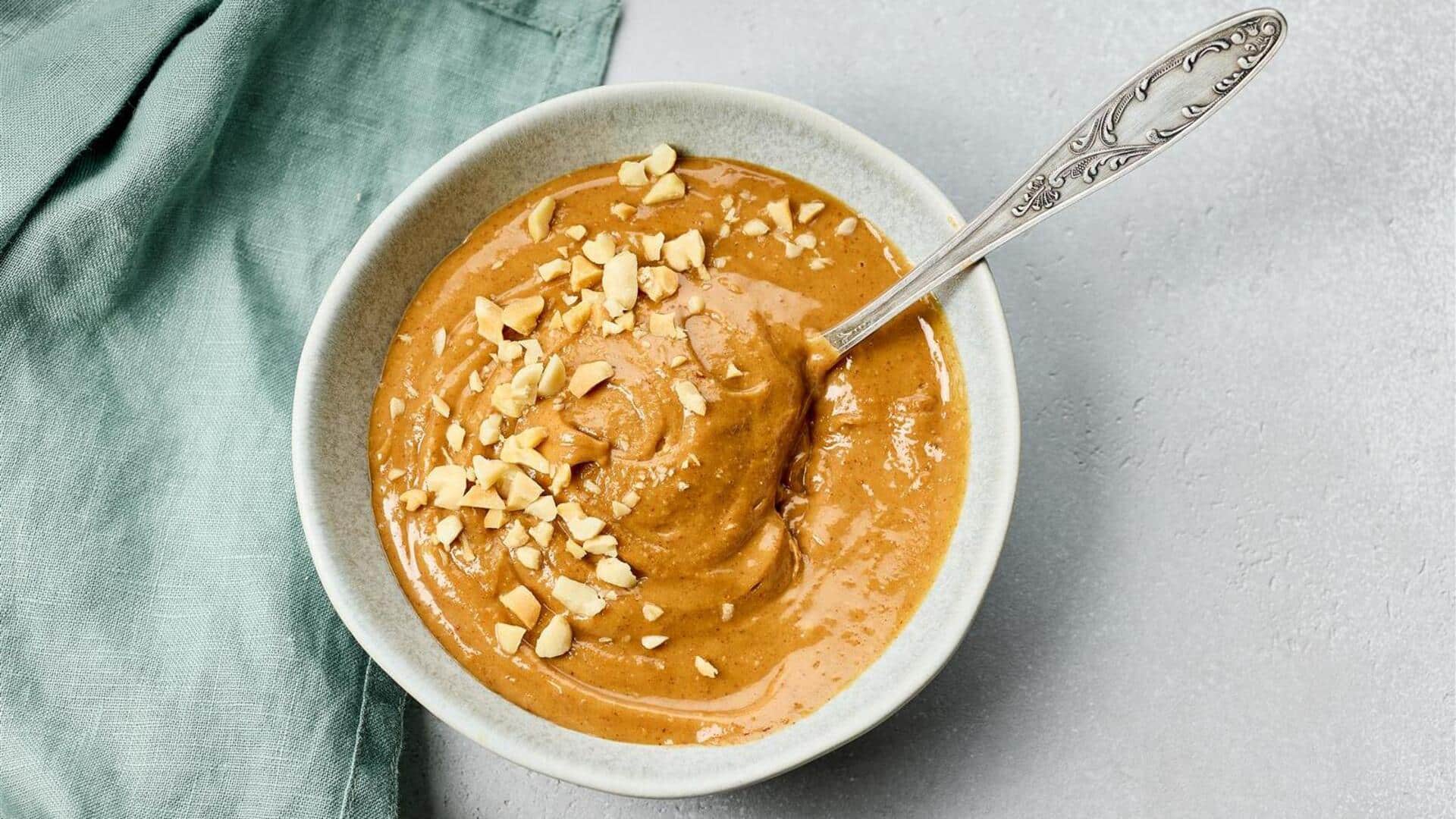 สูตรซอสสเต๊ะถั่วลิสงเข้มข้น ทำง่ายได้ที่บ้าน