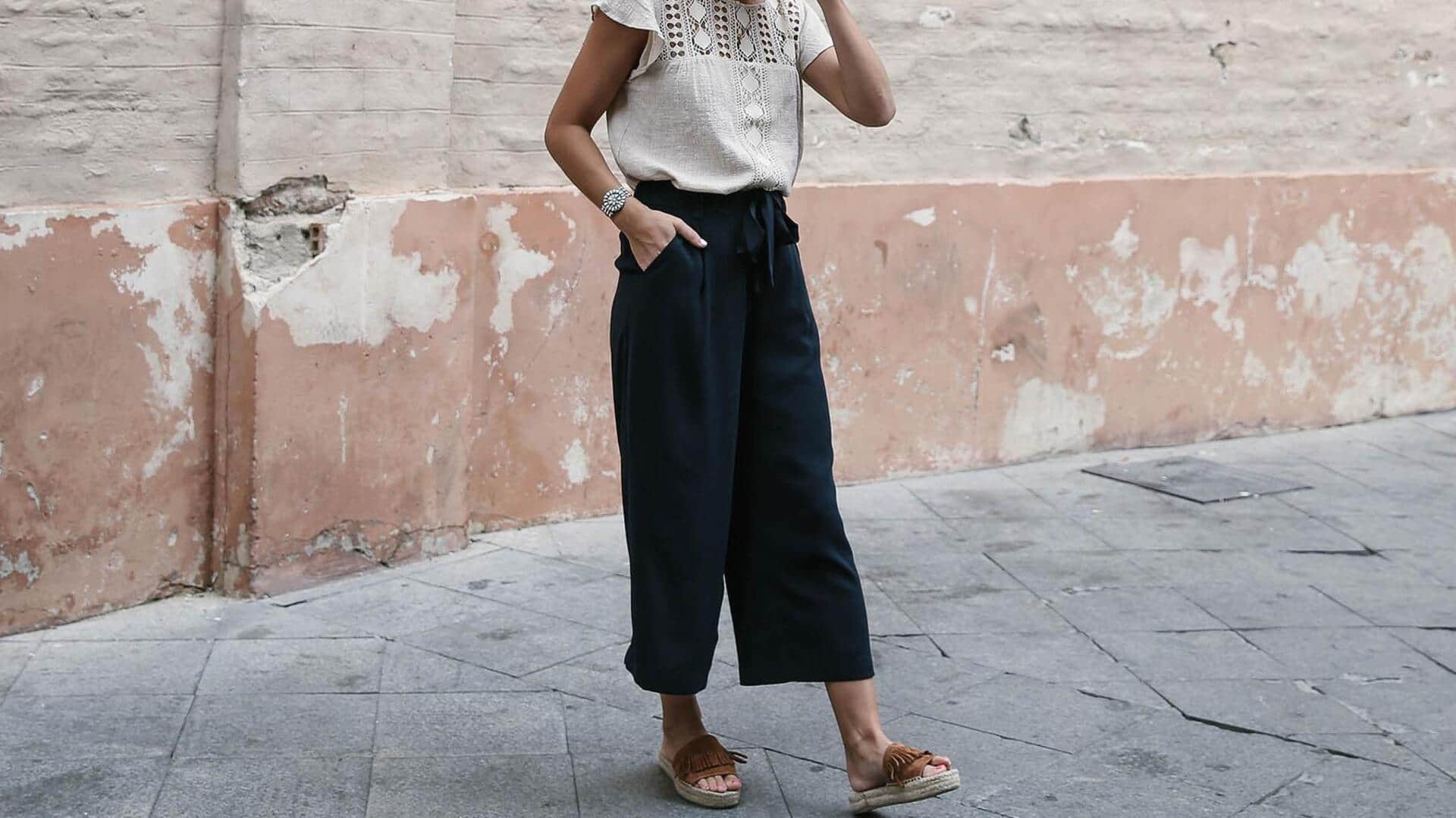 5 สไตล์ที่เข้ากับกางเกงคูลอตได้อย่างลงตัว