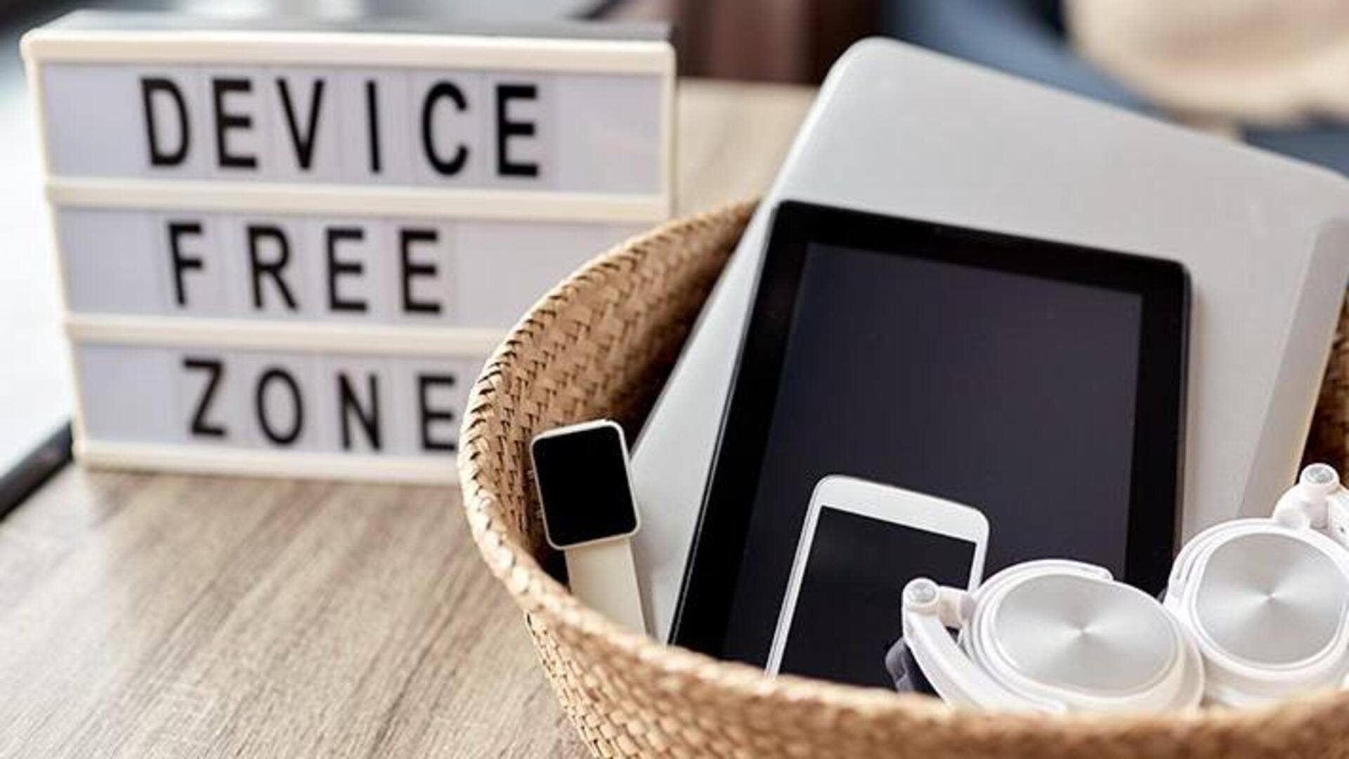 สร้างพื้นที่ปลอดอุปกรณ์ดิจิทัลภายในบ้านเพื่อเพิ่มสมาธิ