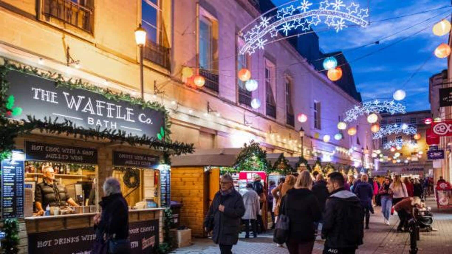 ตลาดชนบทงดงามทางใต้ของอังกฤษที่ไร้ความวุ่นวาย