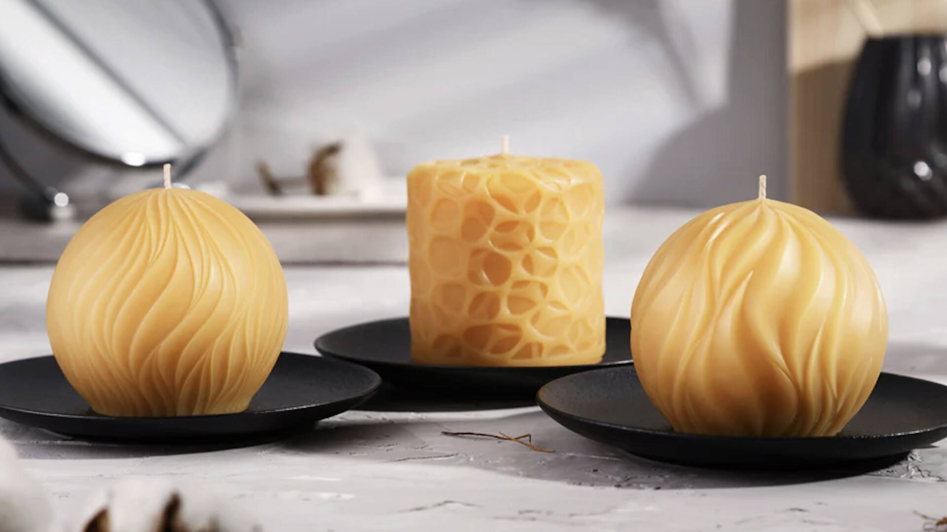 เคล็ดลับใช้เทียนขี้ผึ้งที่เหลือให้คุ้มค่า