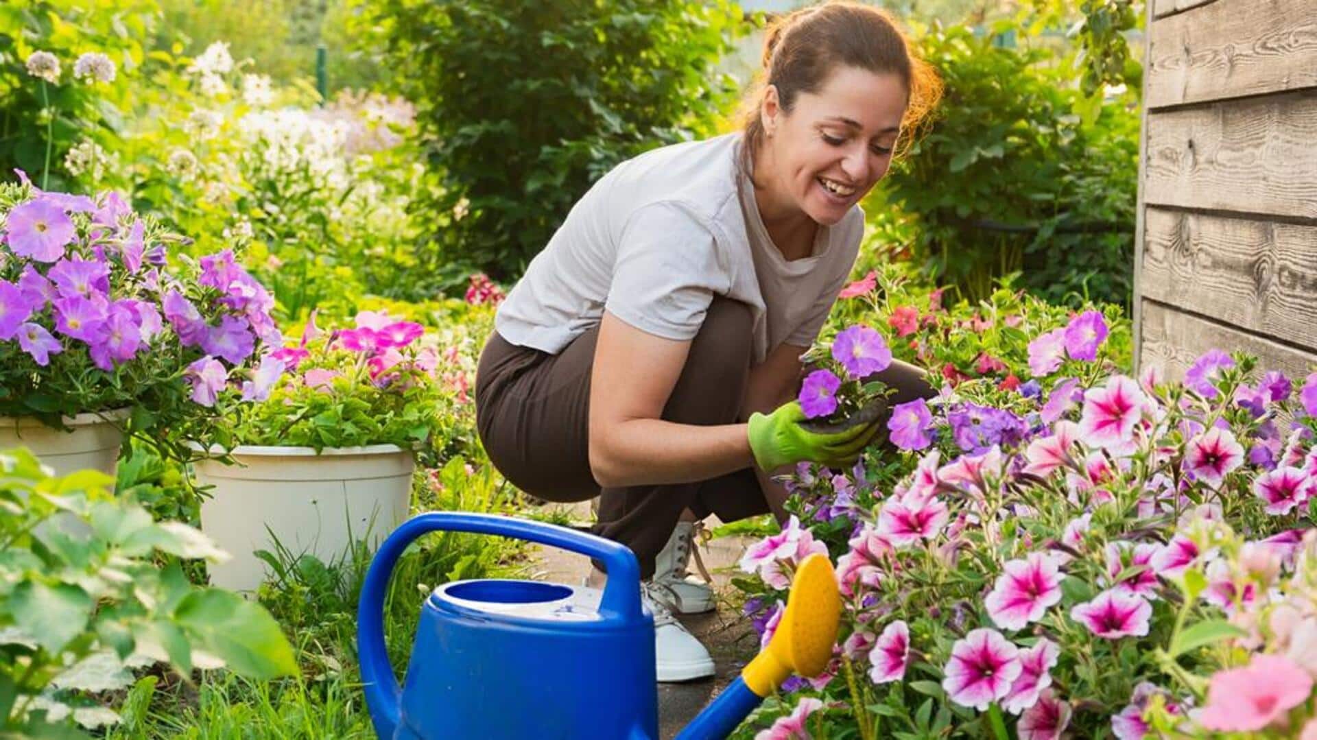 5 วิธีช่วยให้คุณอารมณ์ดีขึ้นด้วยการทำสวน