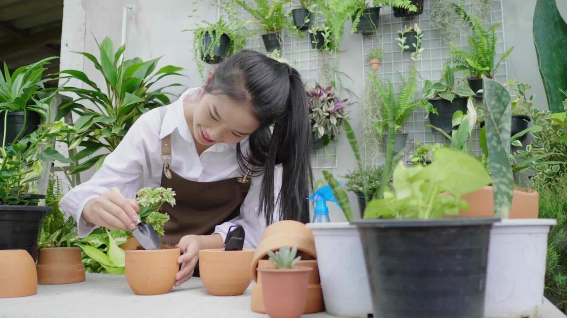 วิธีออกกำลังกายง่ายๆ ด้วยการทำสวนที่บ้าน