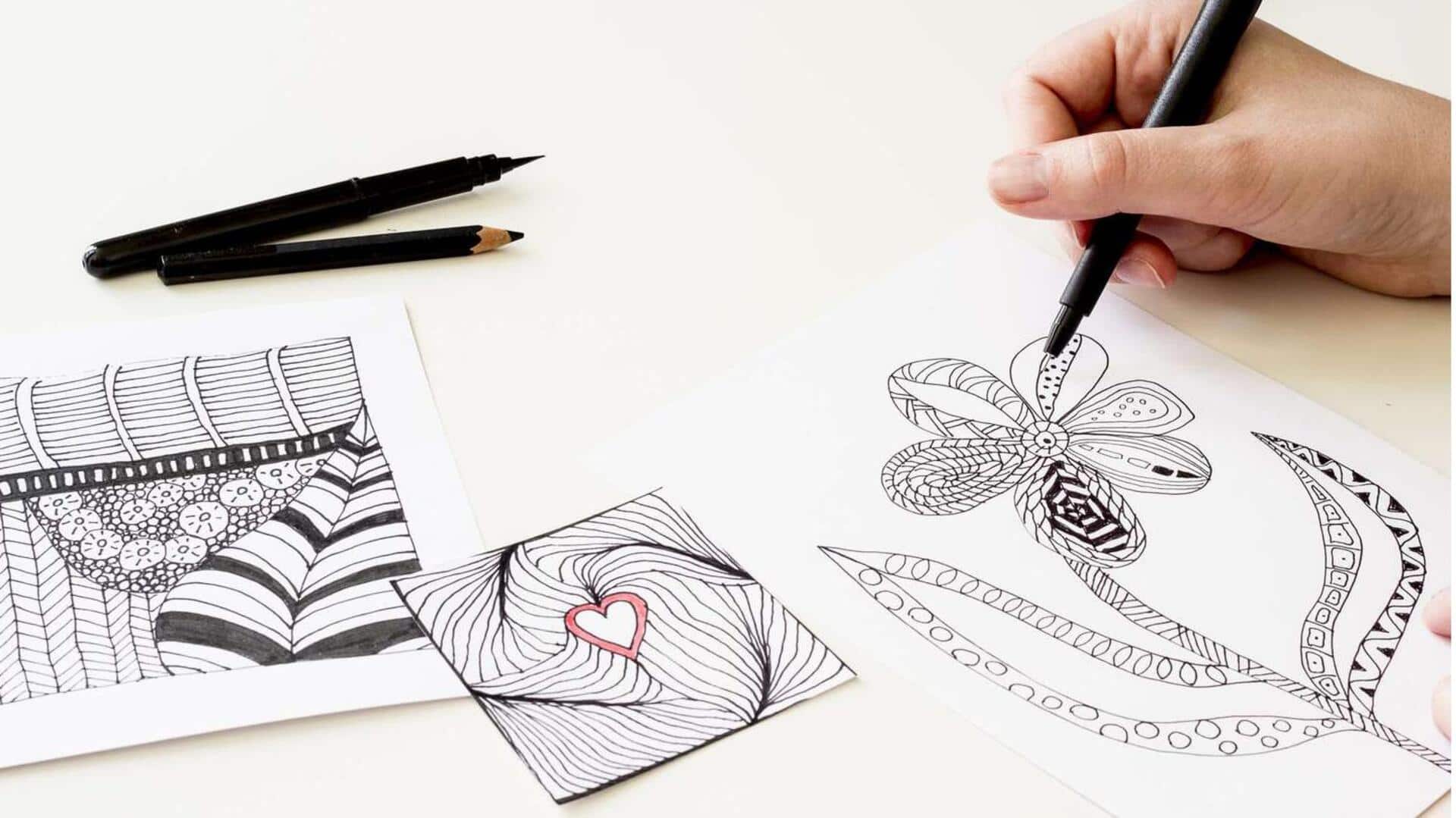 การวาดภาพยามค่ำคืนเพื่อผ่อนคลายความเครียด