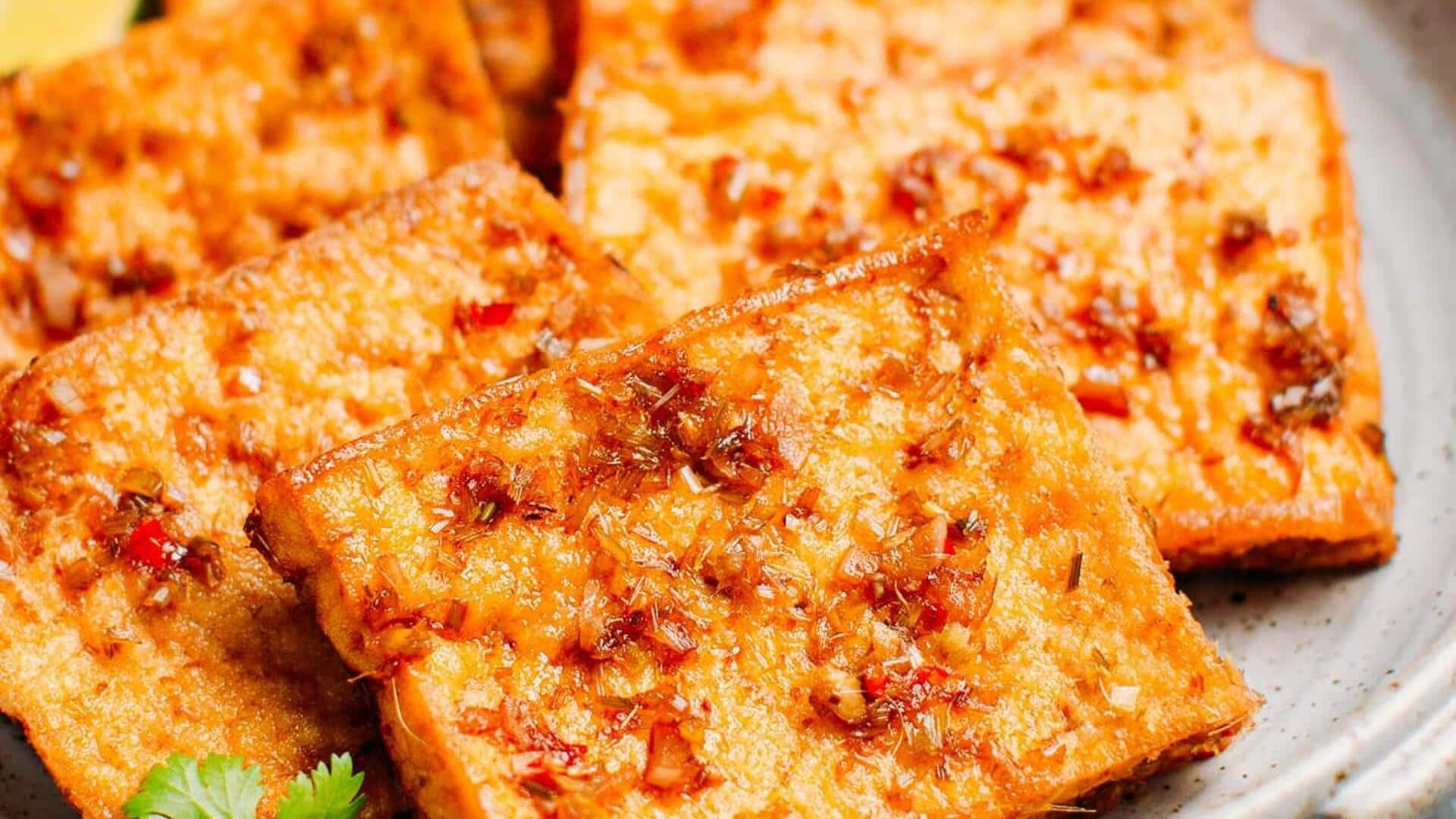 สูตรเต้าหู้ตะไคร้กรอบกับซอสซิตรัส