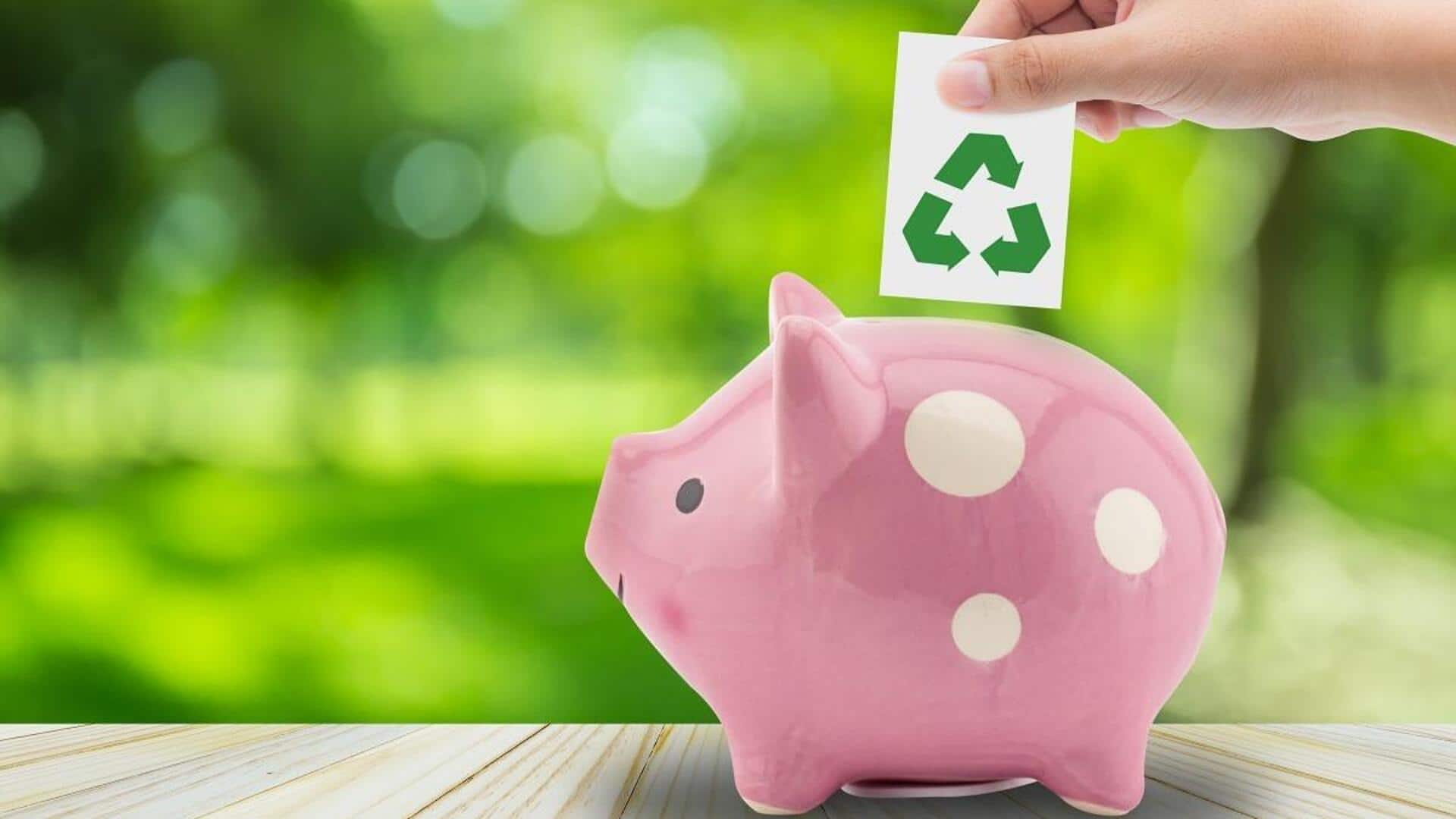 วิธีรีไซเคิลของใช้ในบ้านให้ประหยัดงบ