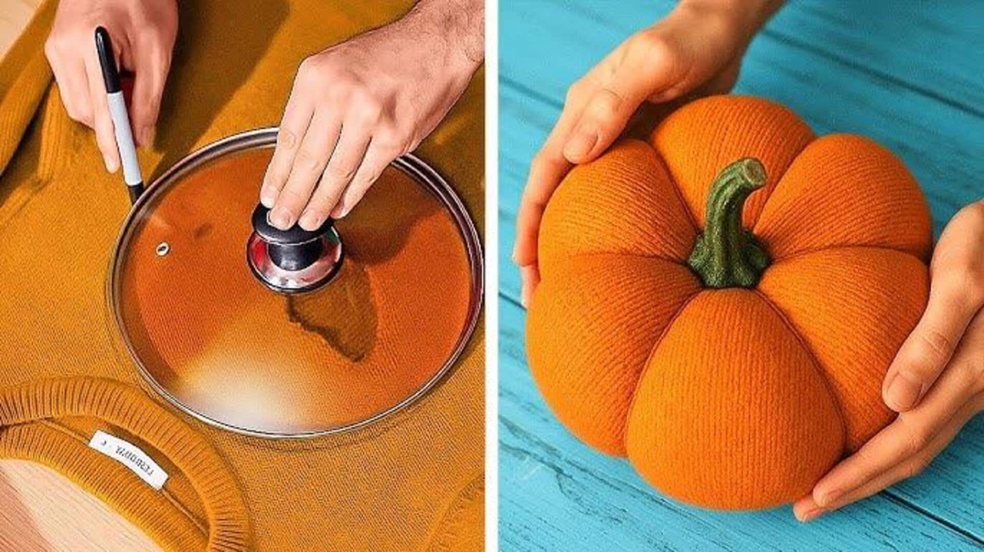 เปลี่ยนเสื้อยืดผ้าฝ้ายเก่าให้กลายเป็นของใช้ใหม่ในบ้าน