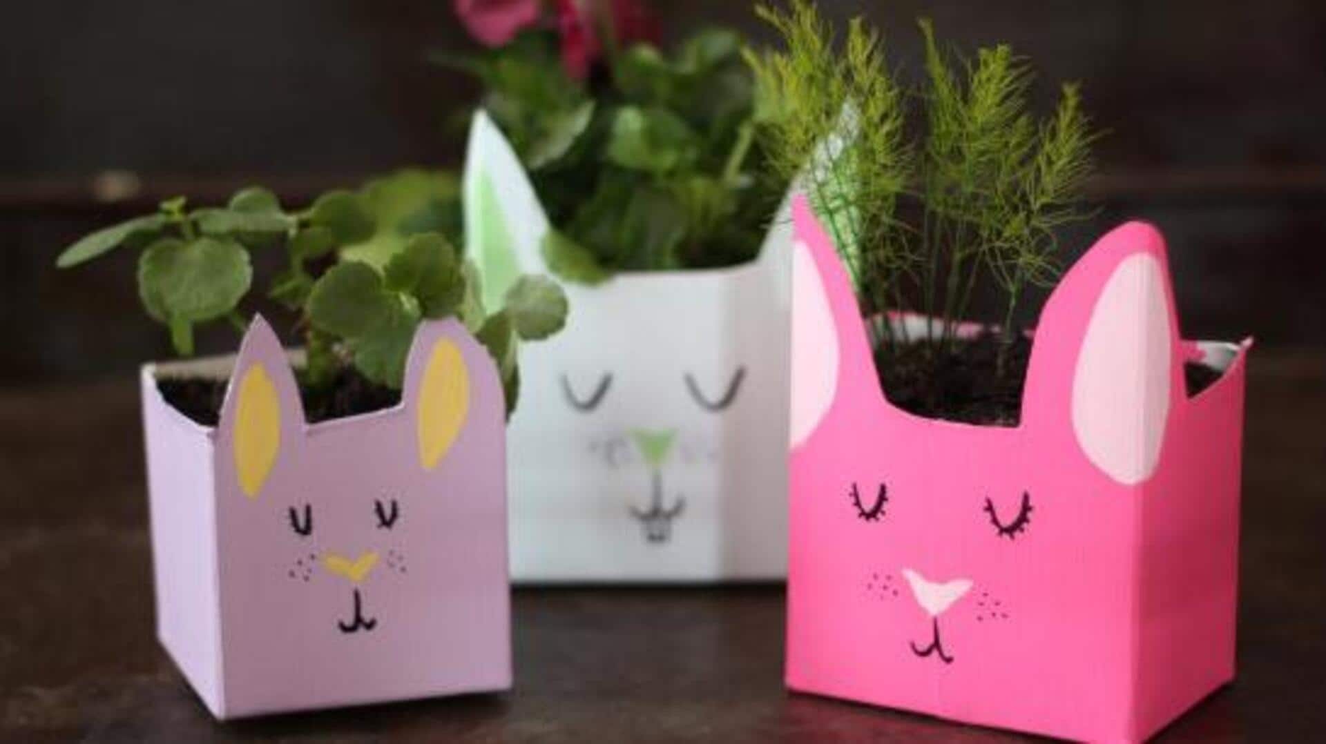 DIY กระถางต้นไม้จากกล่องนม ใช้งานง่าย แถมรักษ์โลก DIY กระถางต้นไม้จากกล่องนม ใช้งานง่าย แถมรักษ์โลก