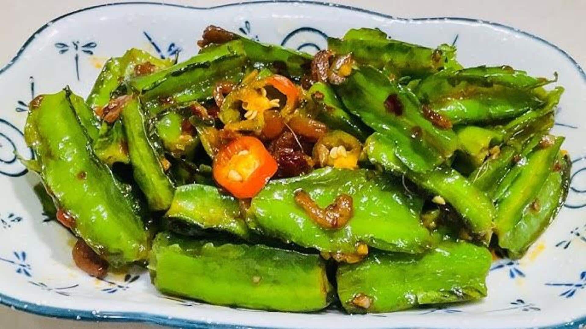 ถั่วพูชุบแป้งทอด กรอบอร่อย วิธีทำง่าย ๆ