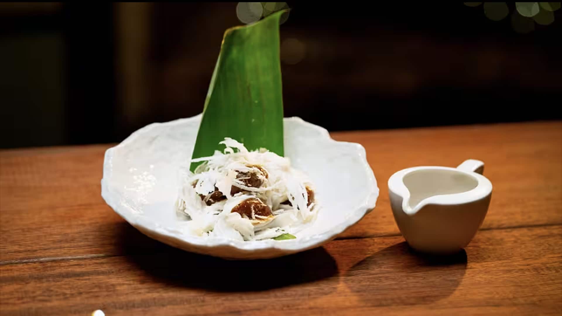 พุดดิ้งหวานละมุนจากน้ำตาลโตนดและมะพร้าว 