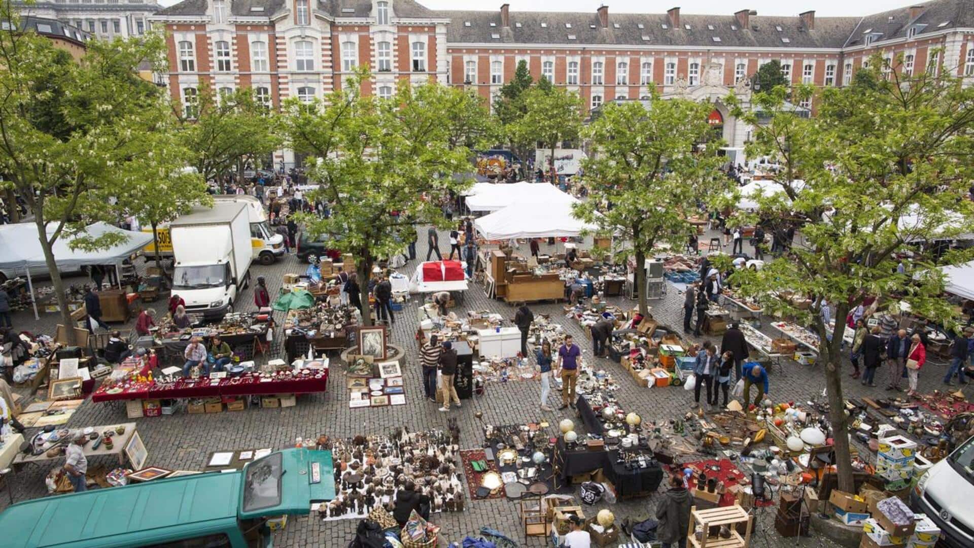 ตลาดเมืองเบลเยียมที่ไม่ควรพลาด