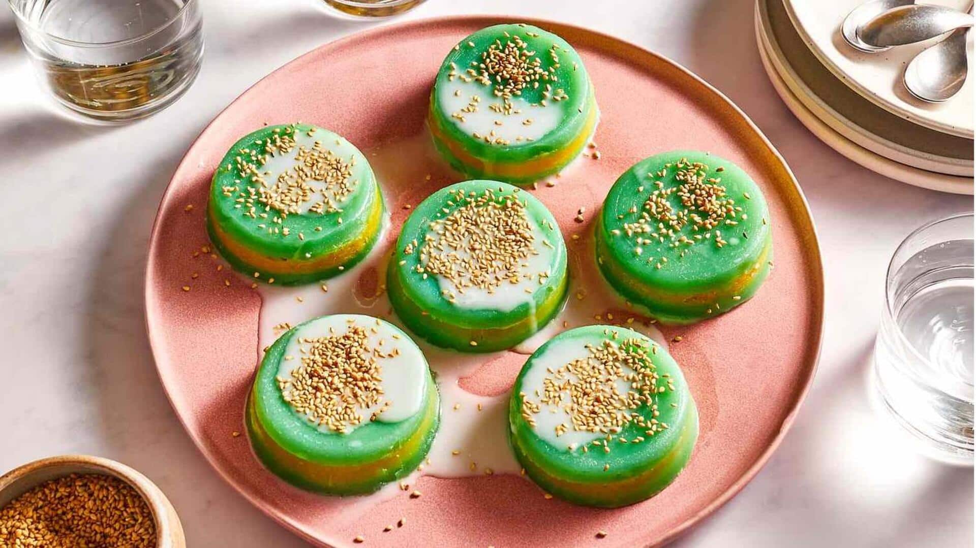 ขนมถั่วเขียวกับงาคั่ว ขนมถั่วเขียวกับงาคั่ว