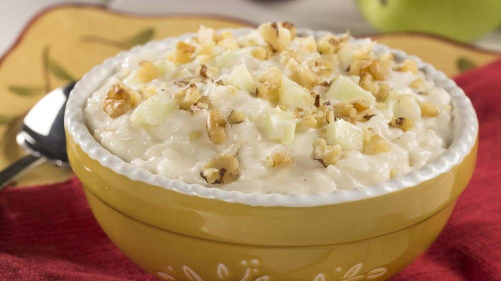 ข้าวพุดดิ้งแอปเปิ้ล: 5 สูตรอร่อยทำง่ายที่คุณต้องลอง
