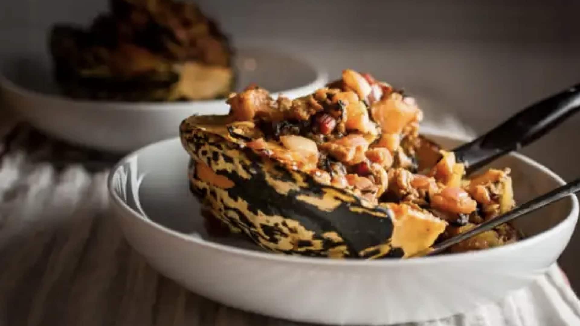 ฟักข้าวยัดไส้ เมนูมังสวิรัติรสชาติกลมกล่อม