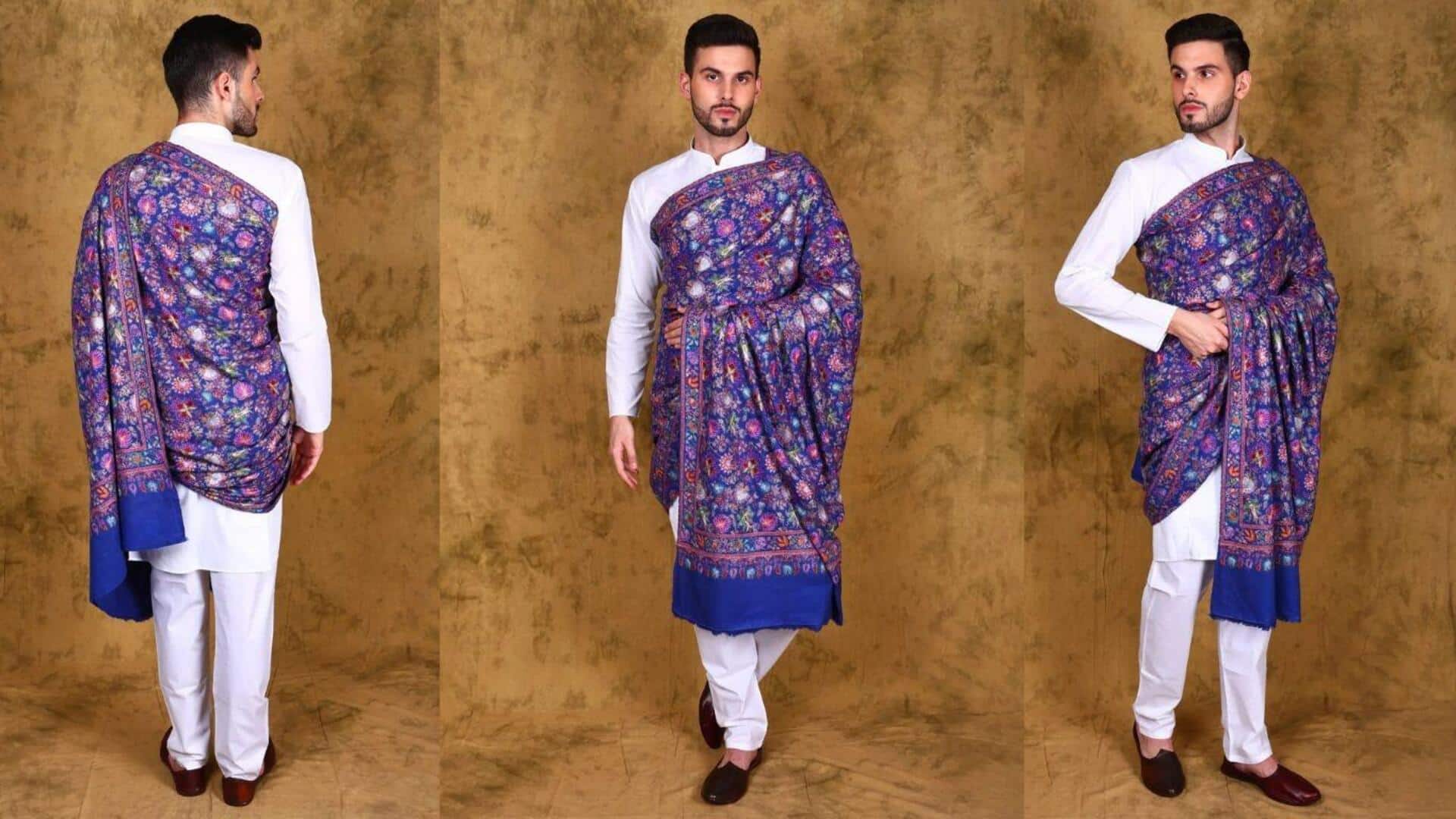 5 สไตล์แมตช์กับผ้าคลุมปักมืออินเดียอย่างลงตัว