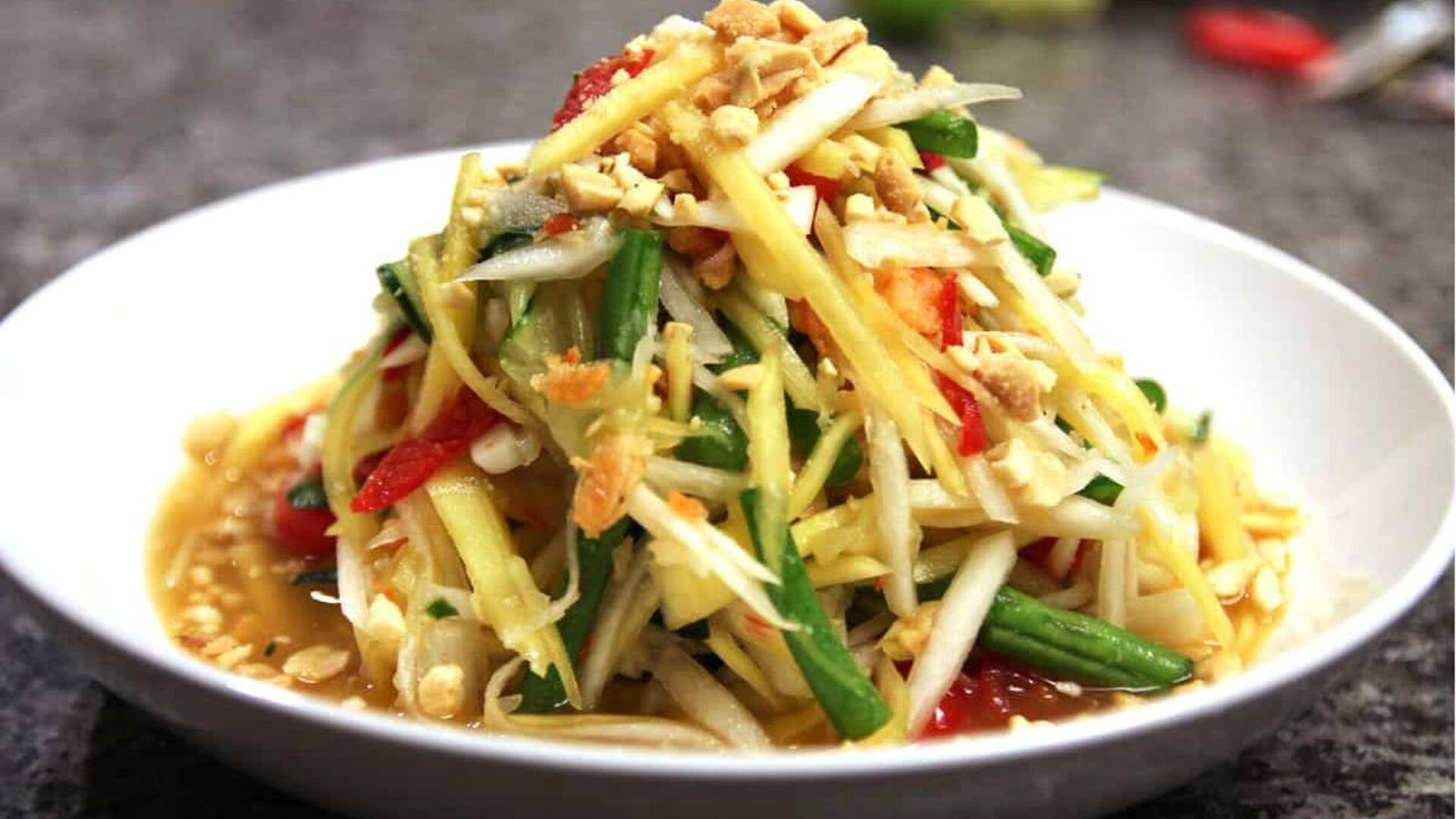 ส้มตำ 5 ขั้นตอนง่ายๆ สูตรอร่อยแบบมือโปร