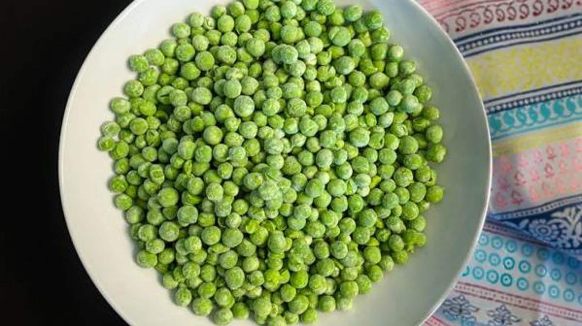 ประหยัดเวลาเตรียมอาหารด้วยถั่วลันเตาแช่แข็ง