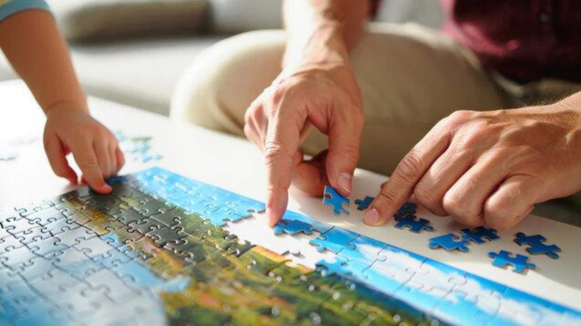 เพิ่มสมาธิด้วยการต่อจิ๊กซอว์