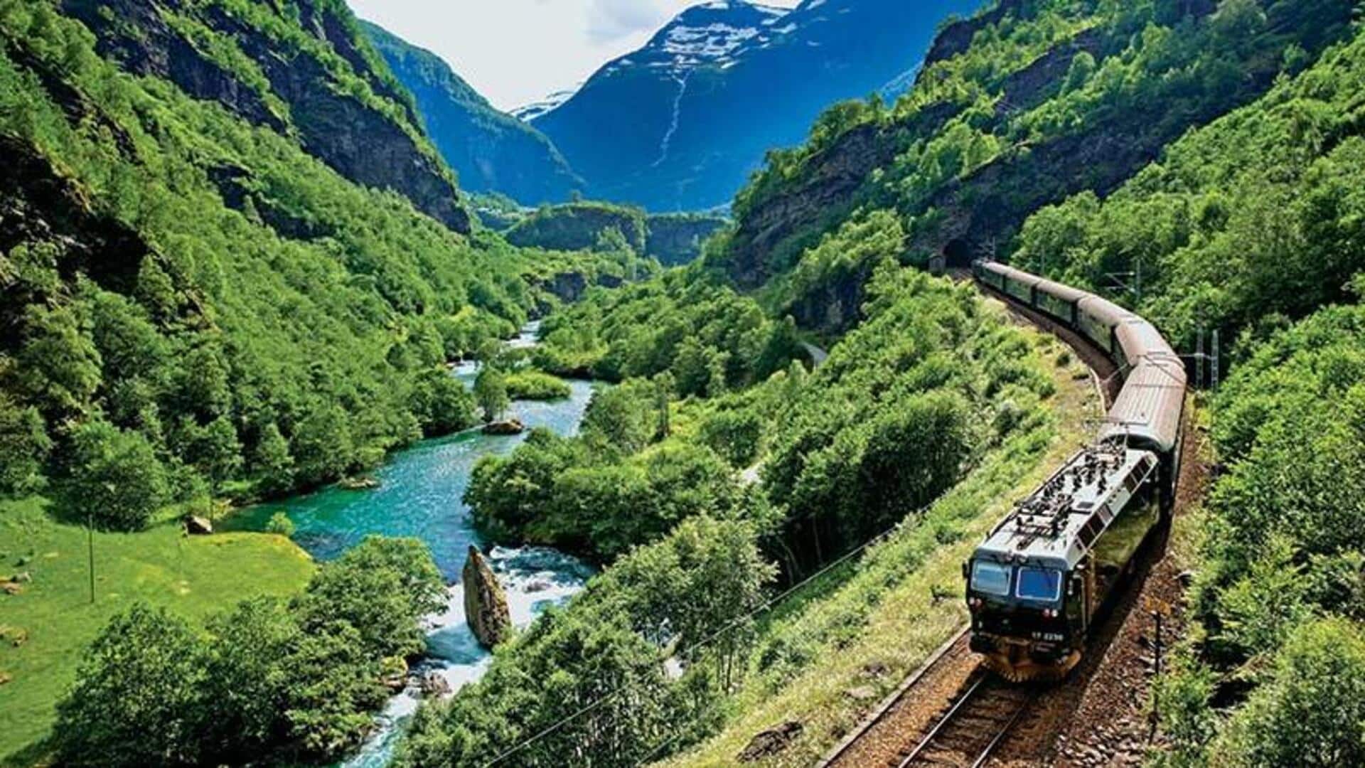 เส้นทางรถไฟที่งดงามที่สุดในสวีเดน