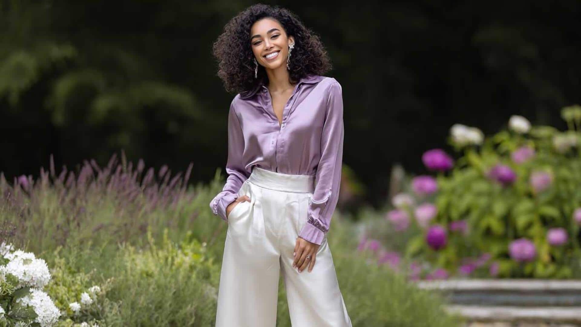 5 สไตล์แฟชั่นที่เข้ากับเสื้อเบลาส์ซาตินได้อย่างลงตัว