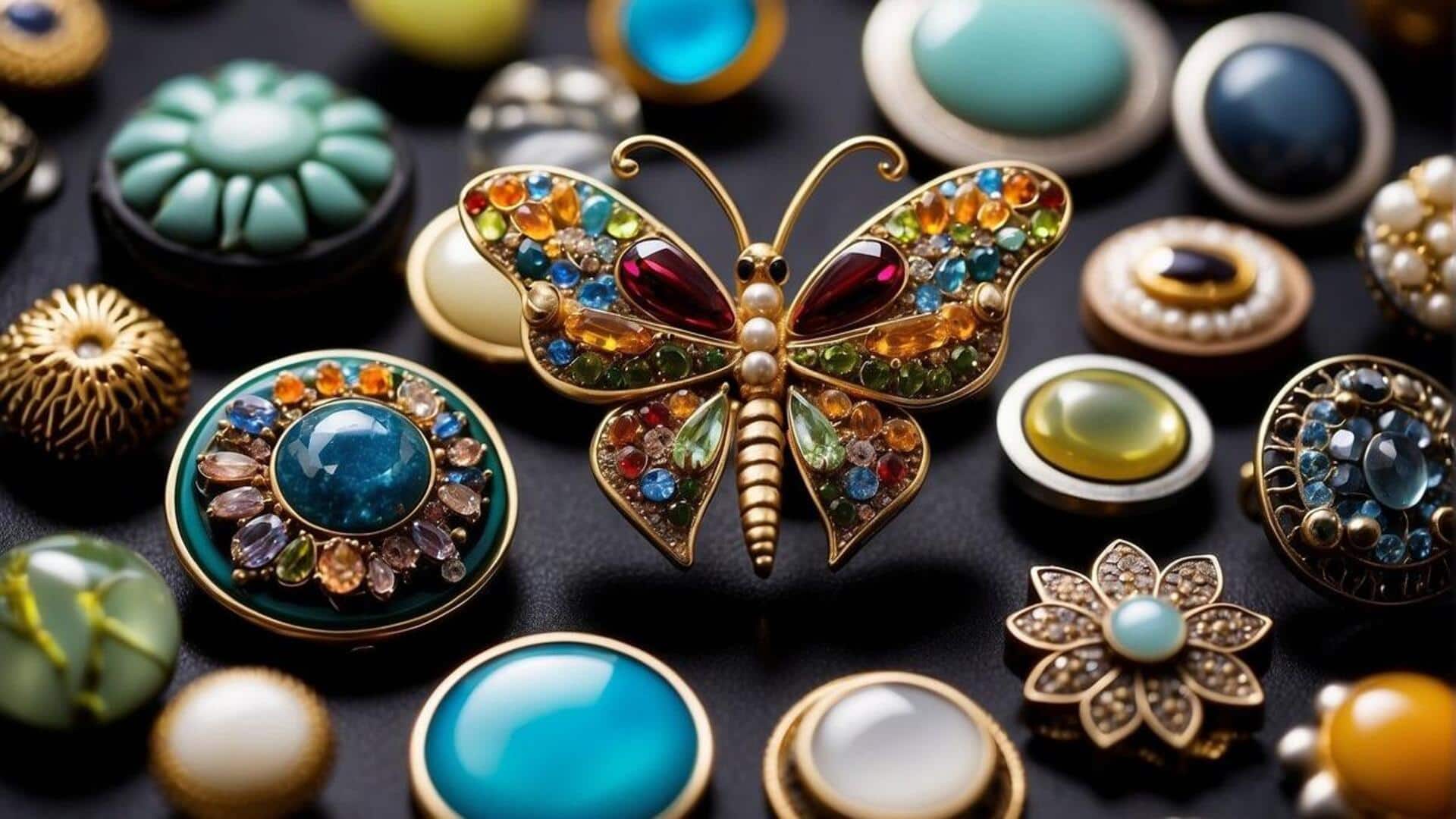 สไตล์ที่เข้ากับเข็มกลัดวินเทจอย่างลงตัว