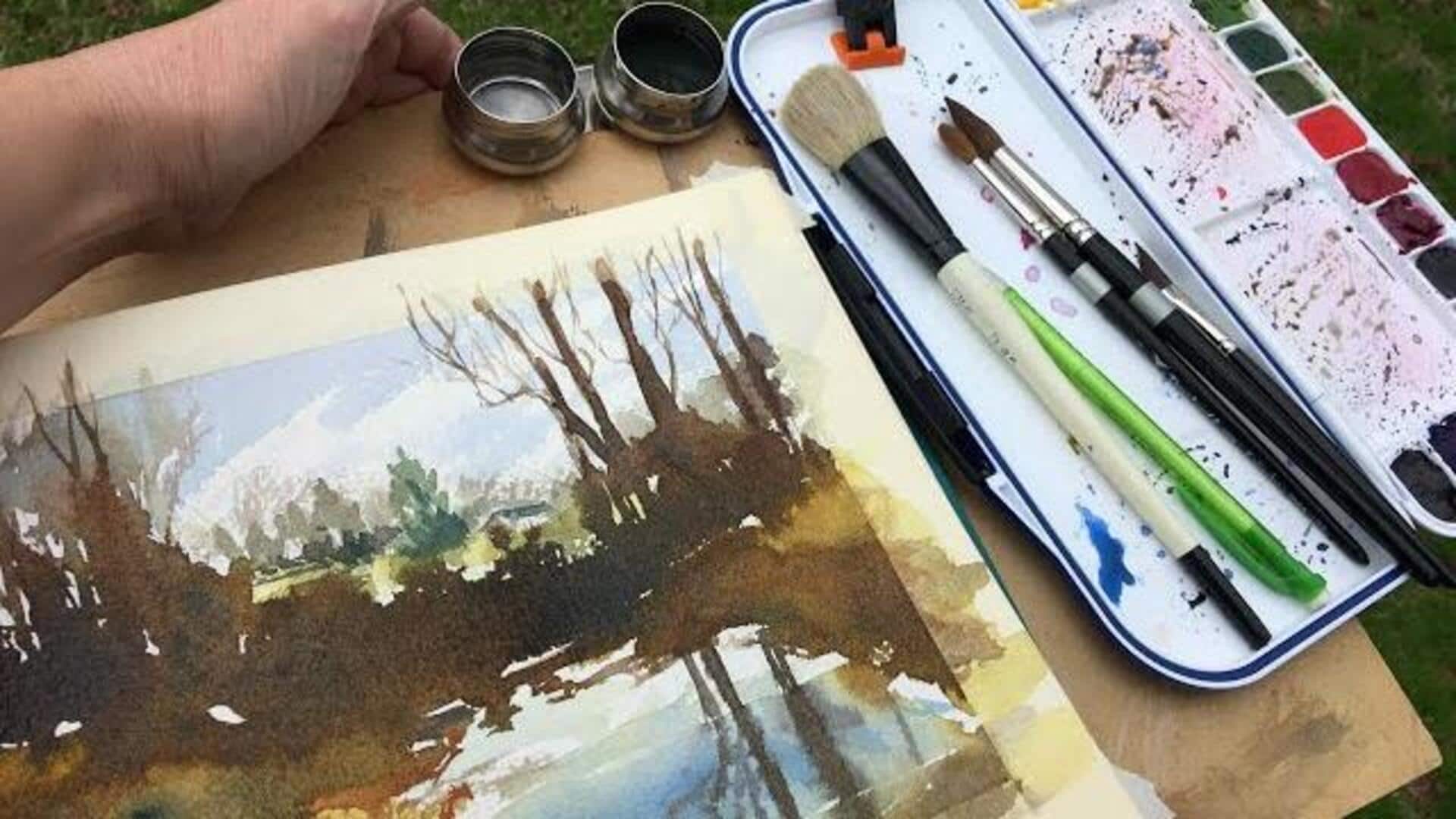 วาดภาพธรรมชาติ: เติมพลังบวกให้ชีวิตอย่างสร้างสรรค์
