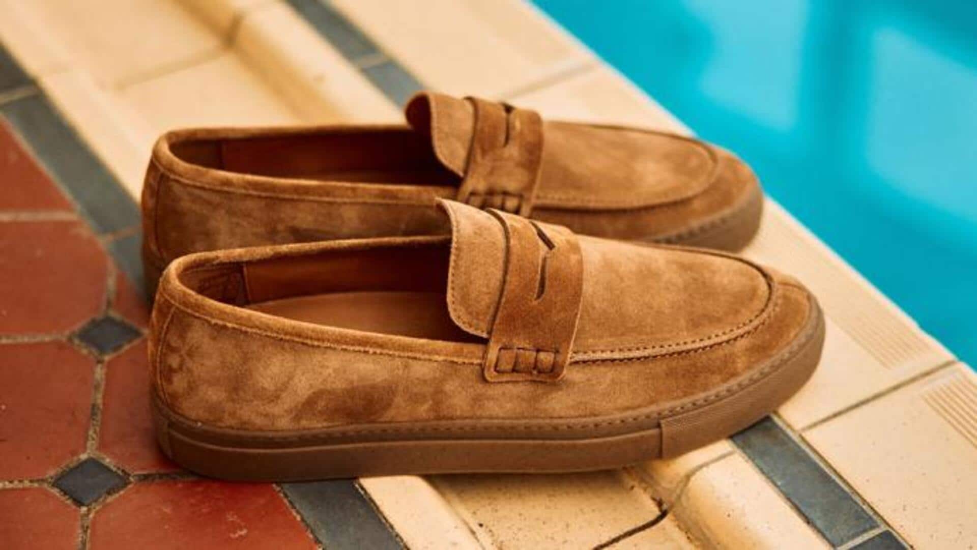 สไตล์แมตช์รองเท้าลอฟเฟอร์หนังกลับลงตัว