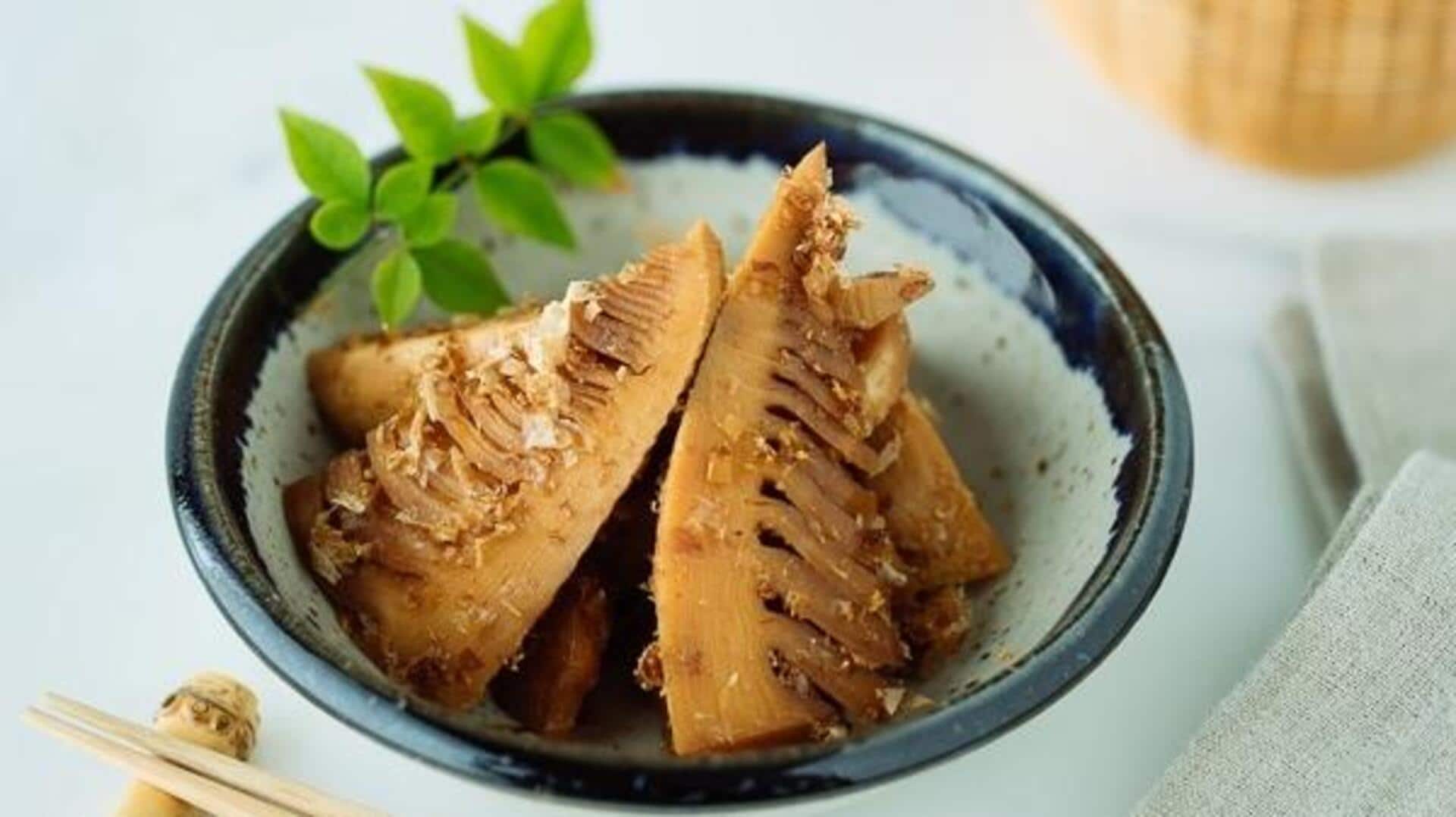 หน่อไม้ไผ่รมควัน: เมนูมังสวิรัติสูตรดั้งเดิมที่แสนอร่อย