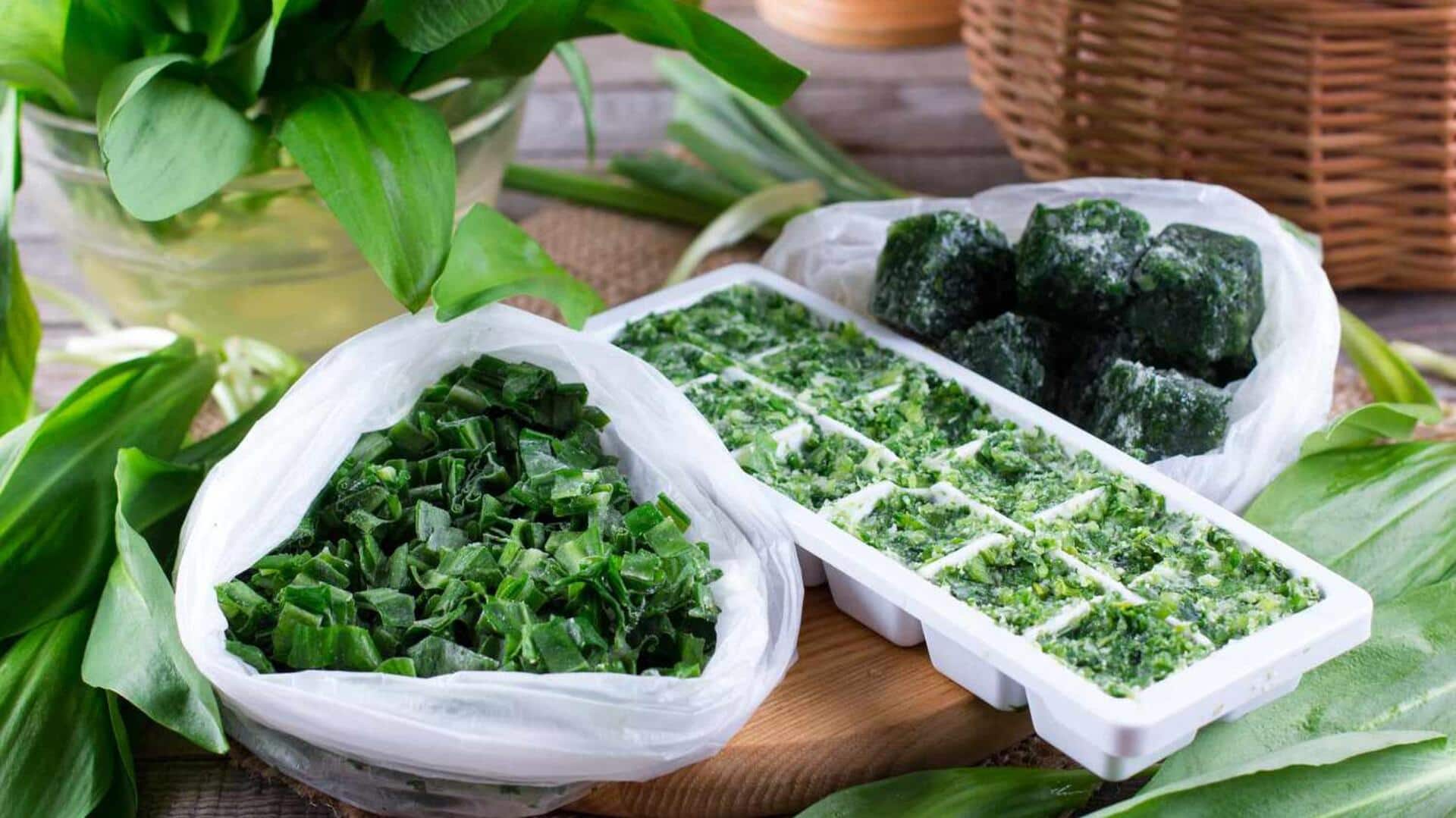 วิธีง่ายๆ ในการเก็บสมุนไพรให้คงความสดใหม่