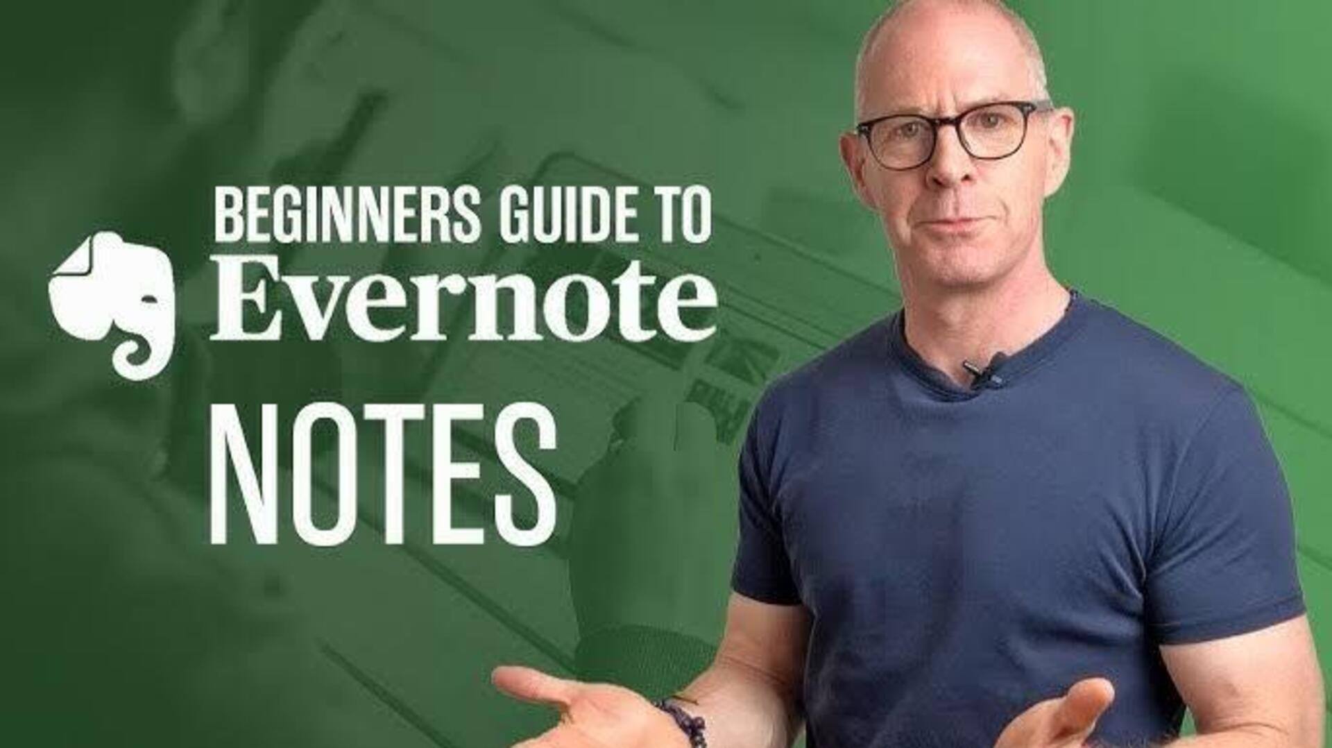 การจดบันทึกส่วนตัวด้วยเทมเพลตของ Evernote