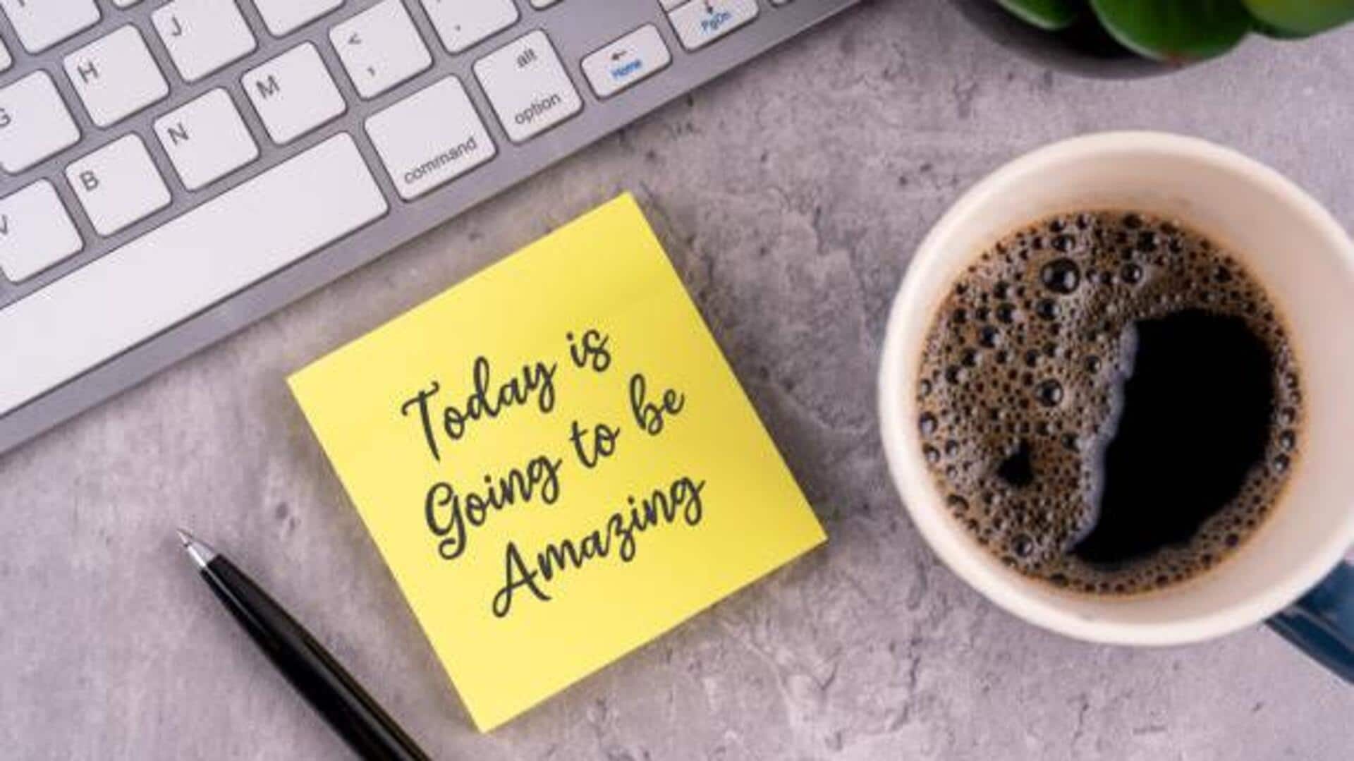 เปลี่ยนบรรยากาศด้วยโน้ตเซอร์ไพรส์เล็กๆ ในแต่ละวัน