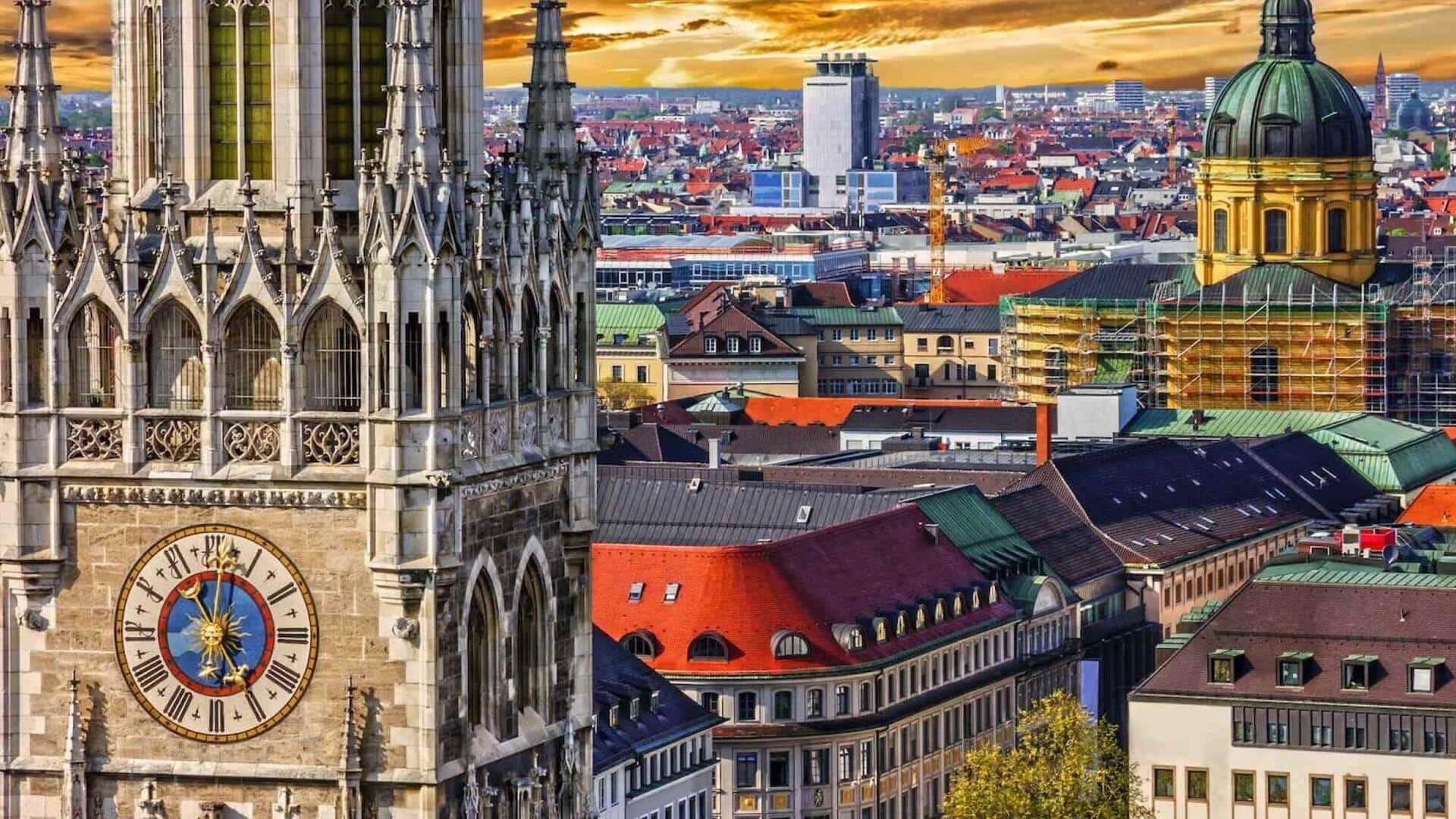 นาฬิกาสาธารณะสุดน่าชมในมิวนิก