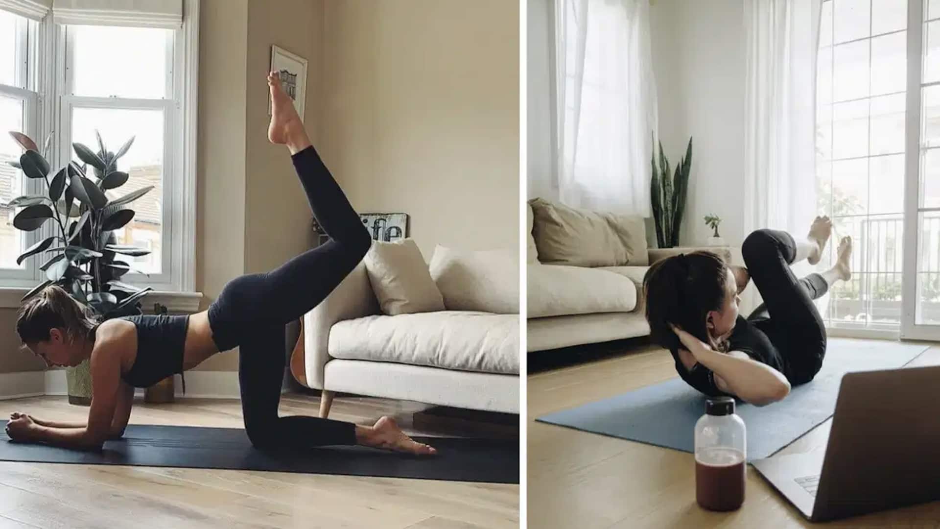 ออกกำลังกายง่าย ๆ ในบ้านด้วยผ้าห่ม อบอุ่นรับฤดูหนาว