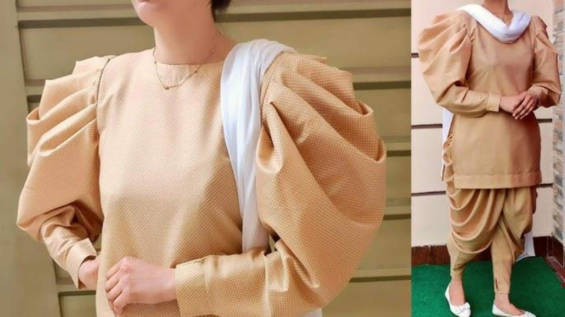 5 สไตล์โธตีเข้าคู่เสื้อพัฟแขนอย่างลงตัว