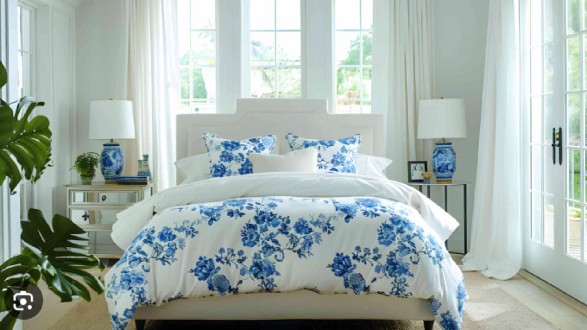 ตกแต่งบ้านด้วยผ้าฝ้ายสีอ่อนเพื่อความเย็นสบายในบ้าน