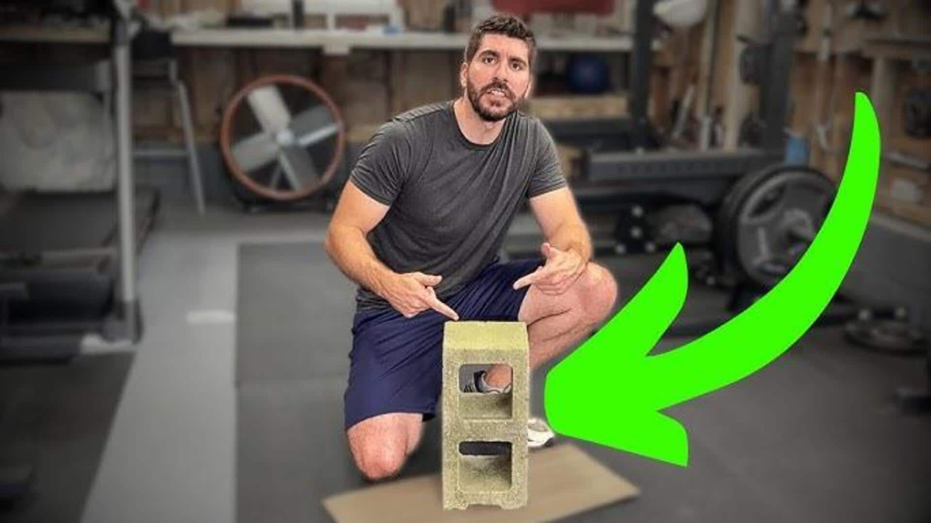 5 ท่าออกกำลังกายกลางแจ้งด้วยบล็อกอิฐที่คุณต้องลอง