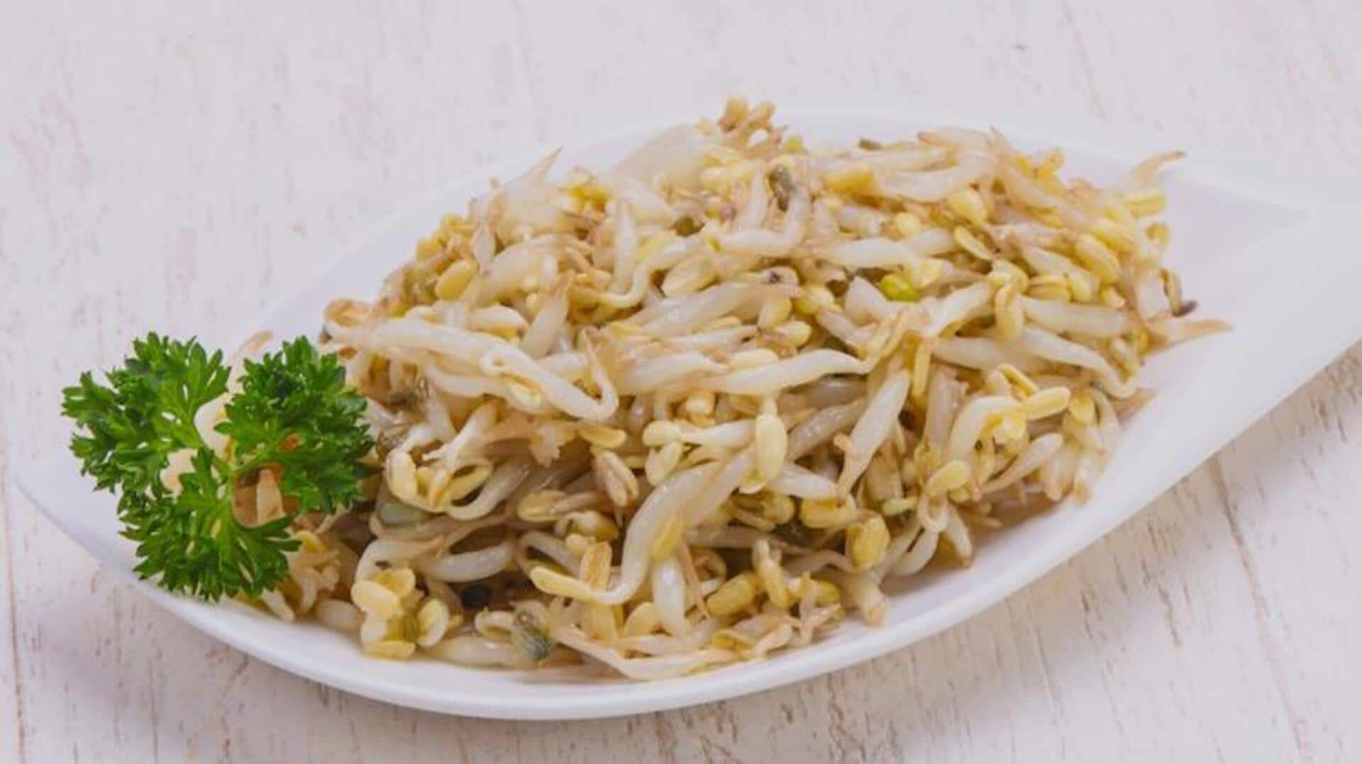 ผัดถั่วงอกขาว เมนูเจทำง่าย โปรตีนแน่นเต็มคำ