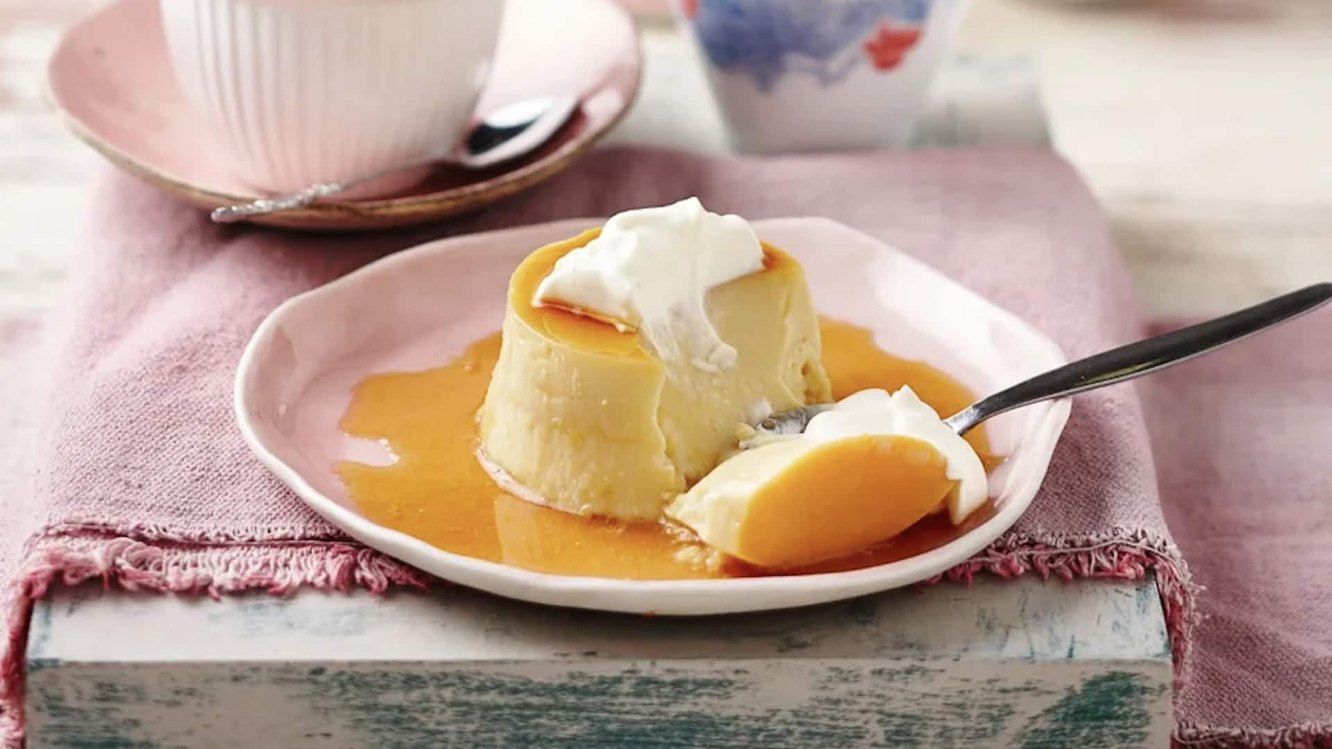 สูตรพุดดิ้งมะกรูดกับน้ำตาลอินทผลัม: ของหวานฟิวชั่นที่ลงตัว