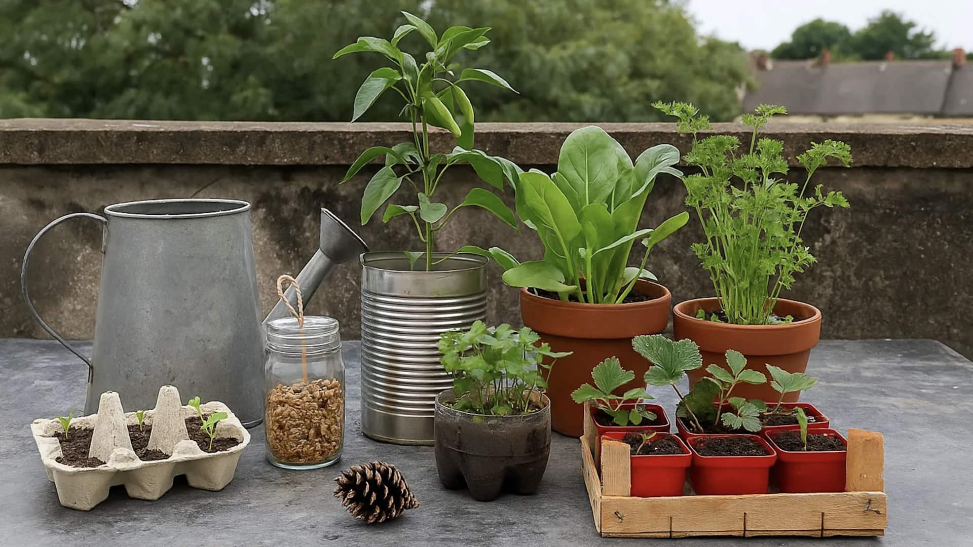 ไอเดียประหยัดงบในการดูแลต้นไม้ในบ้านให้เติบโตดี