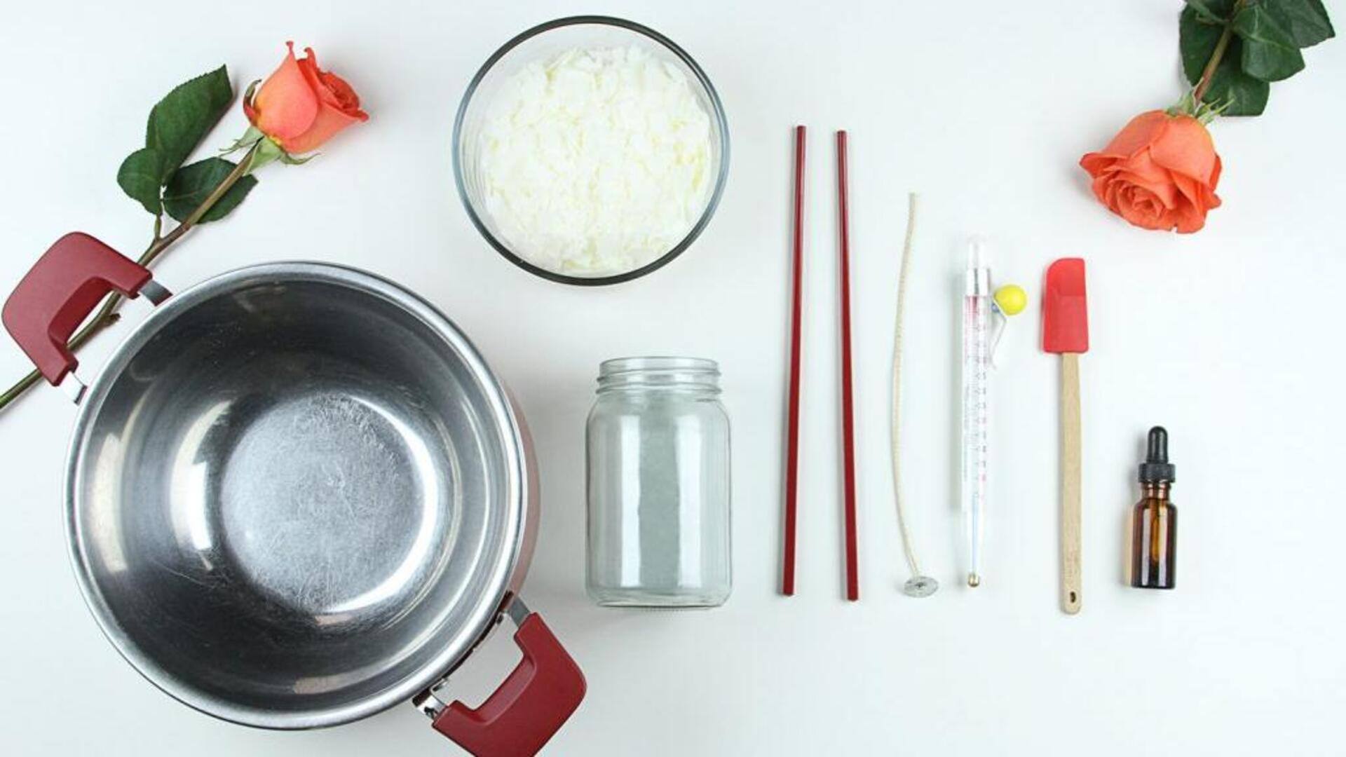 5 วิธีเพิ่มความคิดสร้างสรรค์ด้วยการทำเทียนที่บ้าน