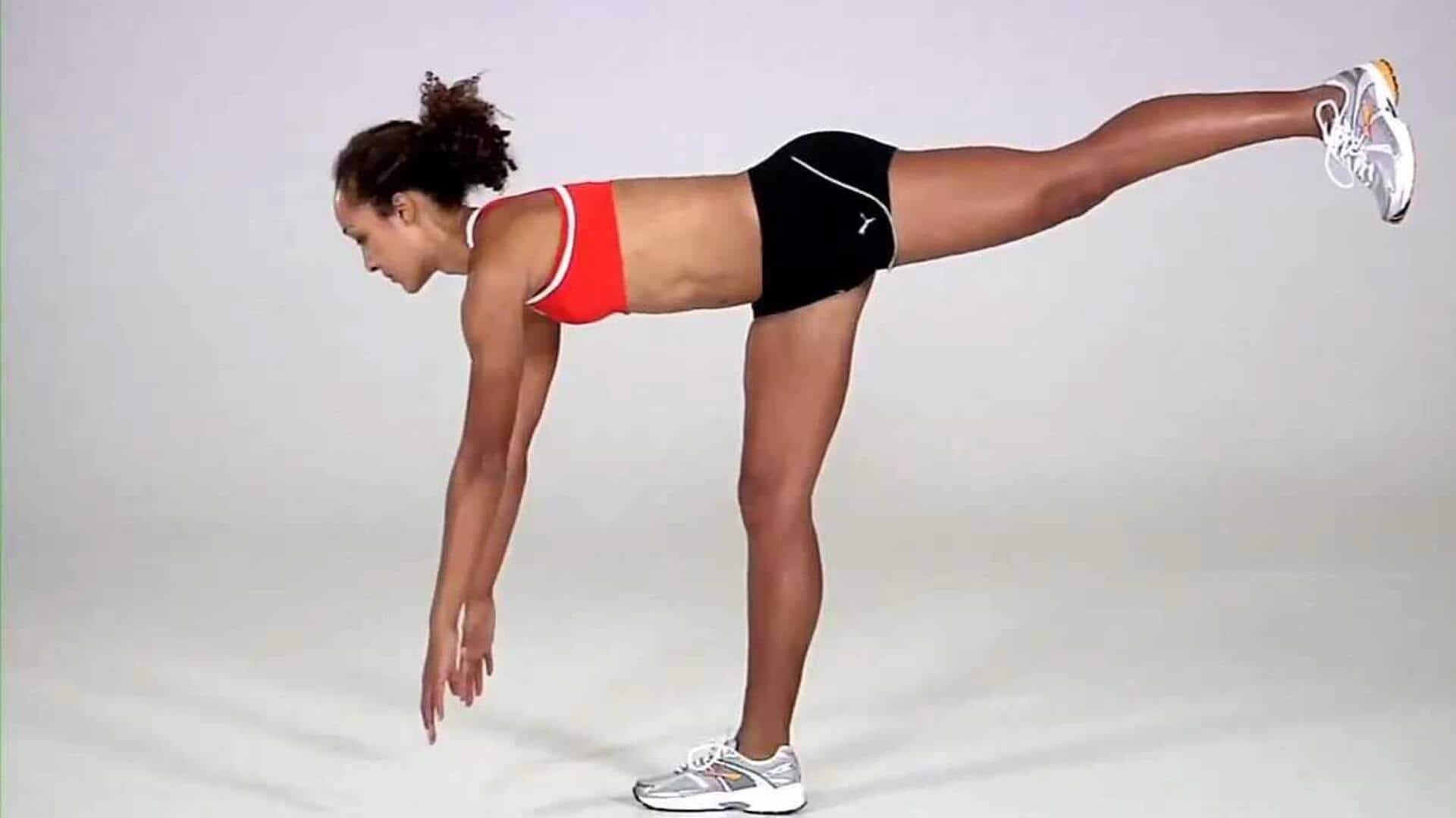 เสริมสมดุลด้วยเทคนิคเดดลิฟท์ขาเดียว