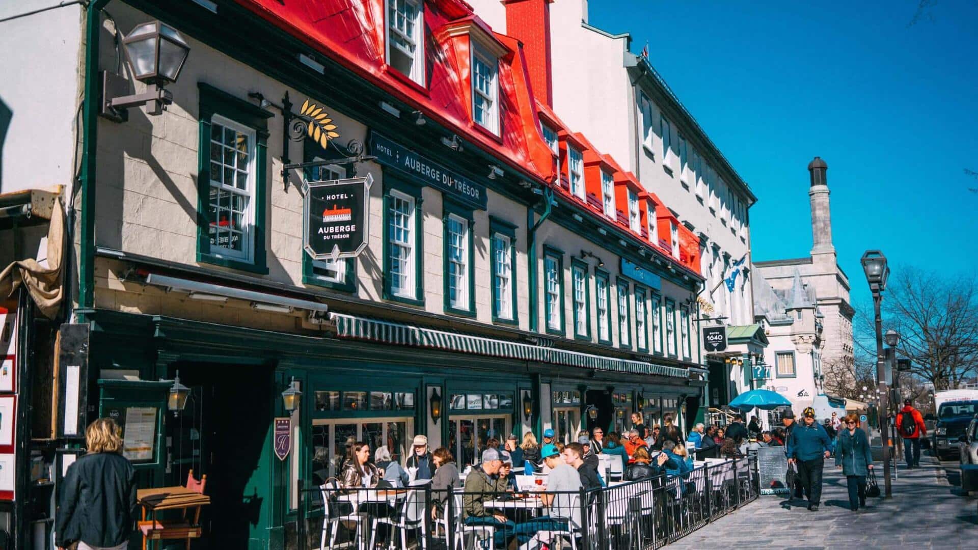 สำรวจร้านอาหารที่มีเอกลักษณ์เฉพาะตัวในเมืองควิเบก