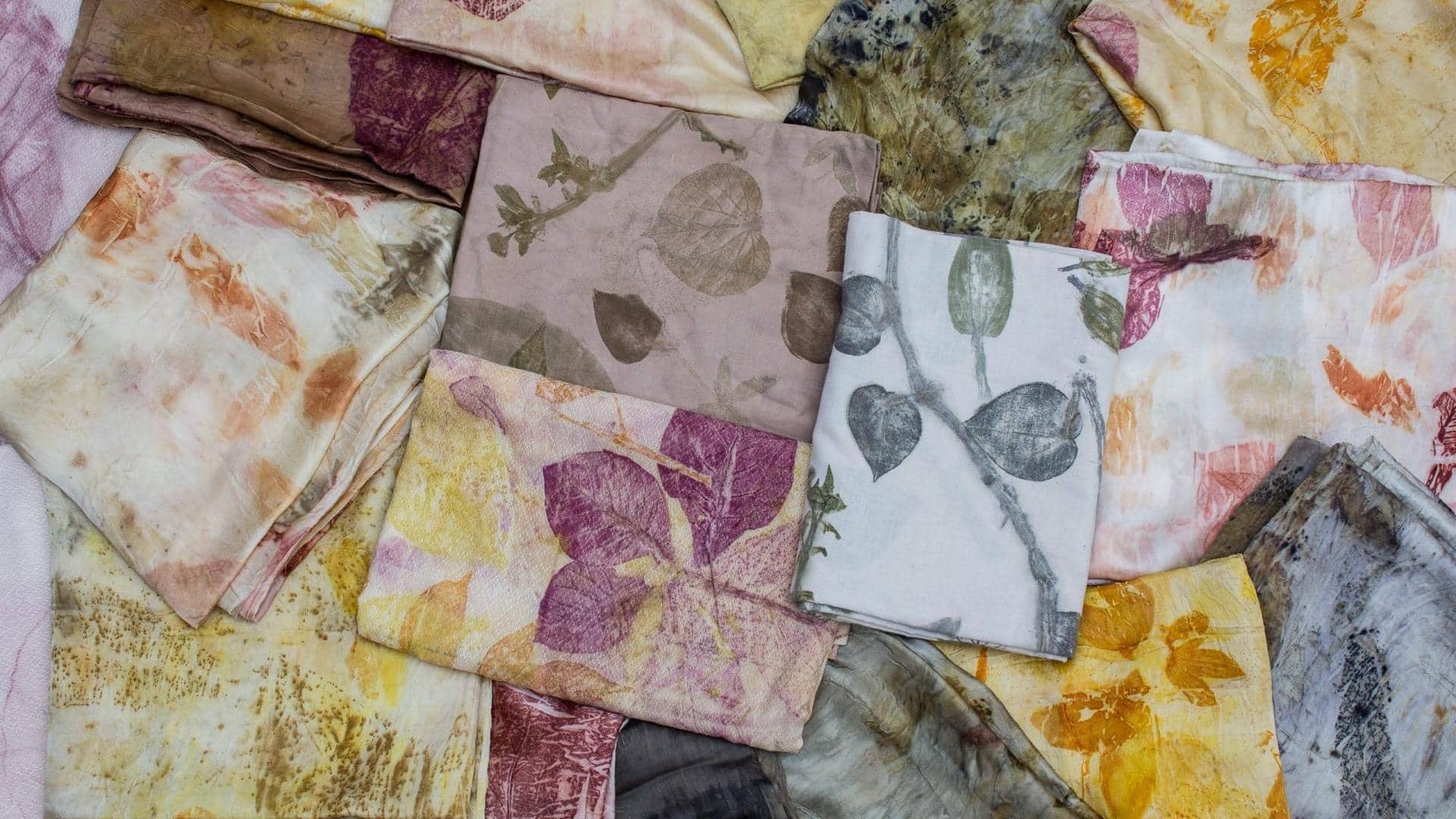 เติมชีวิตใหม่ให้เสื้อเก่าด้วยสีธรรมชาติ