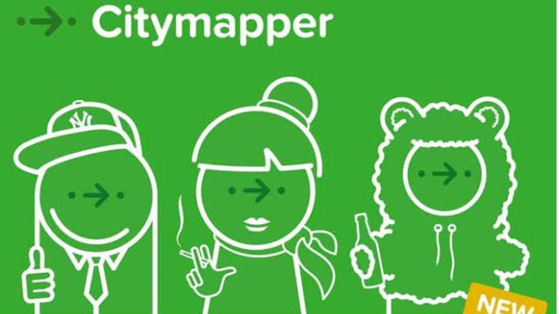 การเดินทางด้วยขนส่งสาธารณะกับ Citymapper (ซิตี้ แมพเปอร์)