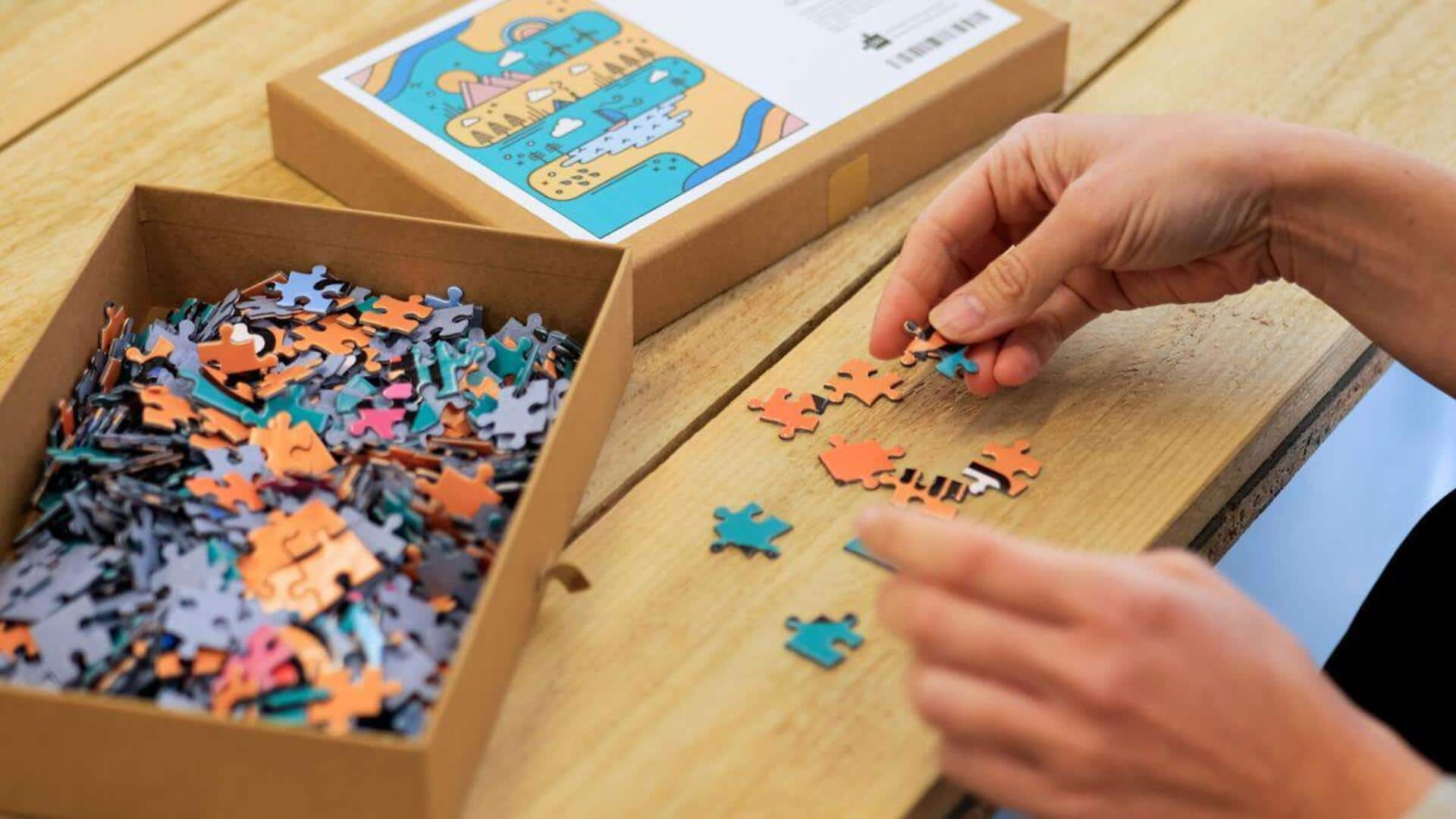 เสริมสมาธิด้วยการต่อจิ๊กซอว์อย่างสร้างสรรค์