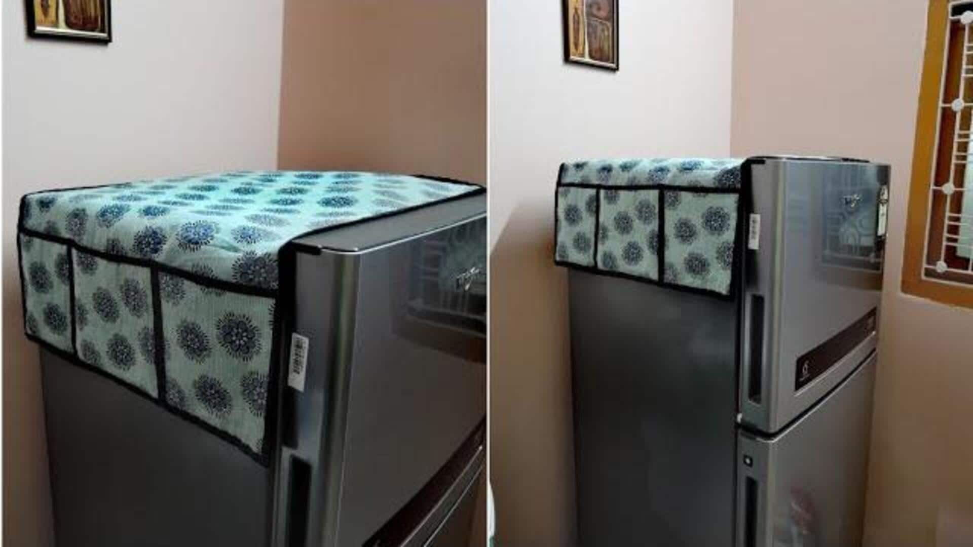 คลุมตู้เย็นด้วยผ้า ยืดอายุการใช้งาน