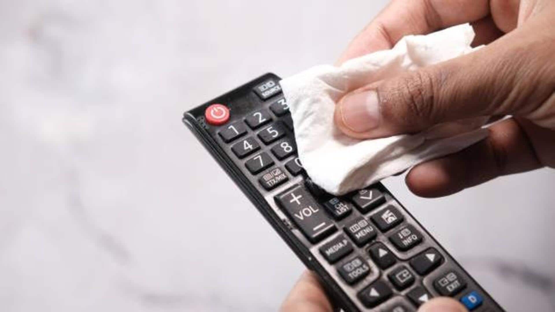 5 นิสัยประจำวันเพื่อรีโมทคอนโทรลที่สะอาดปลอดเชื้อ