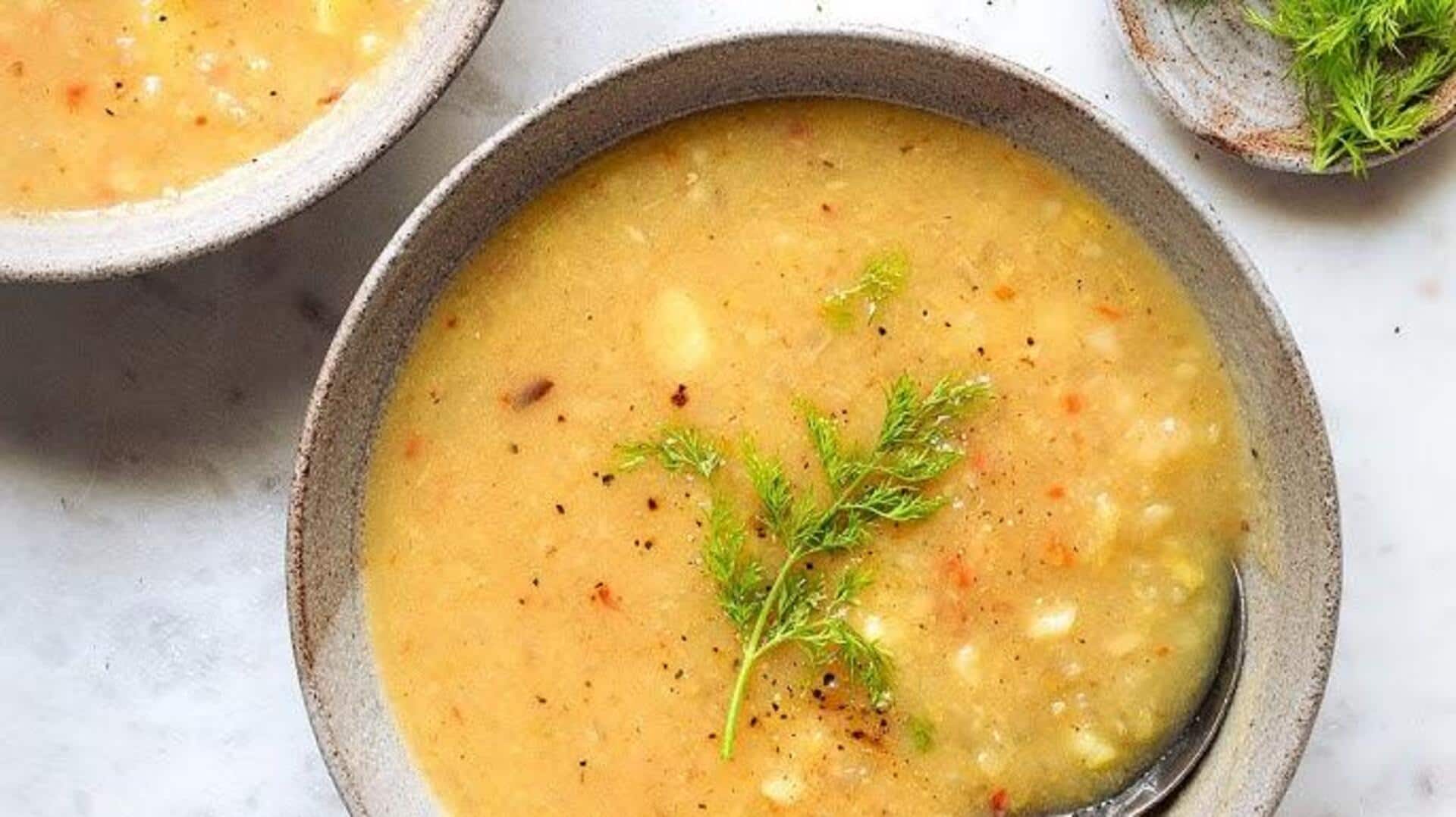 ซุปซันโชง่ายๆ ด้วยวัตถุดิบไม่กี่อย่าง