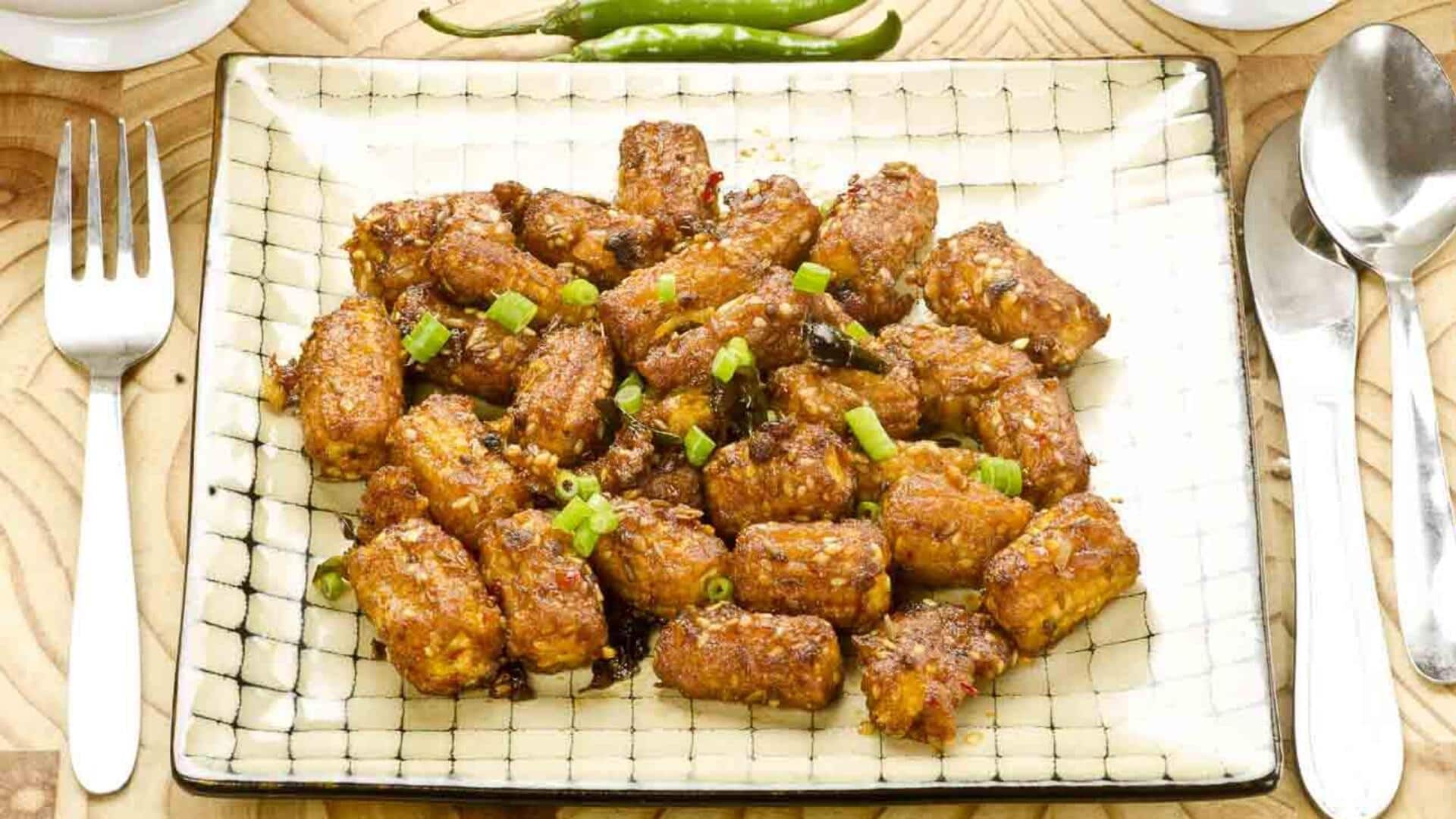 ขนมข้าวโพดงา สูตรอร่อยทำง่าย